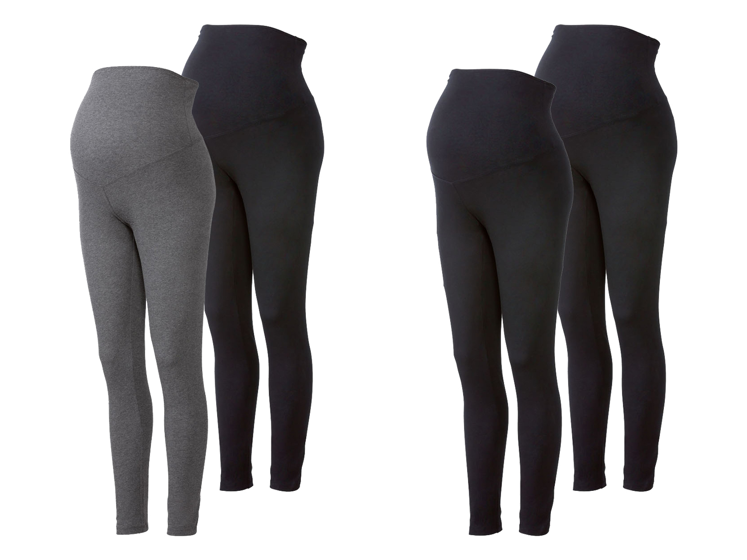 esmara® Legginsy damskie ciążowe, 2 pary