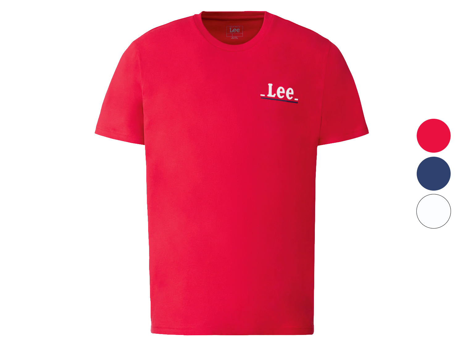 Lee T-shirt męski z logo