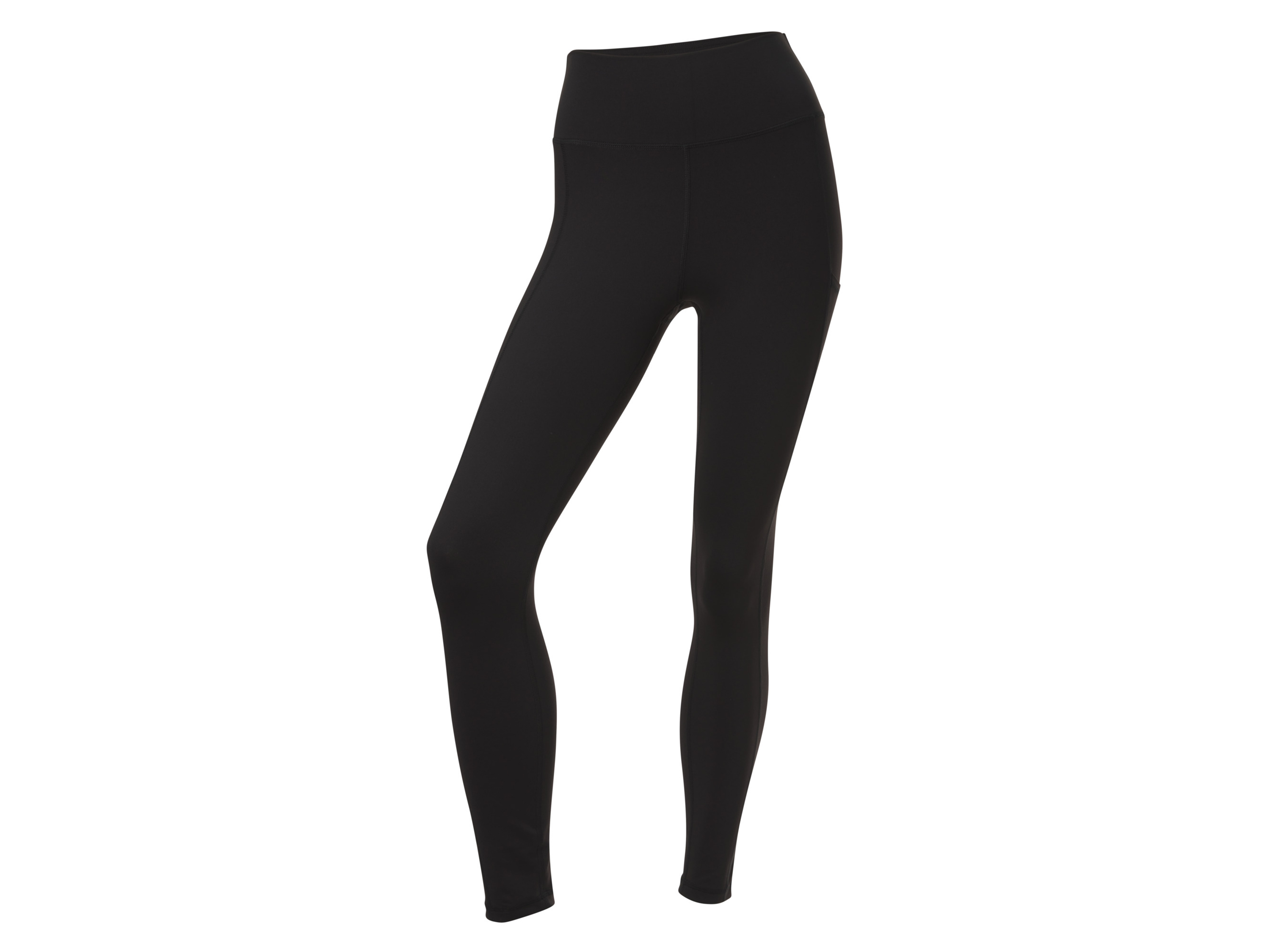 CRIVIT Legginsy funkcyjne damskie (XS(32/34), Czarny)