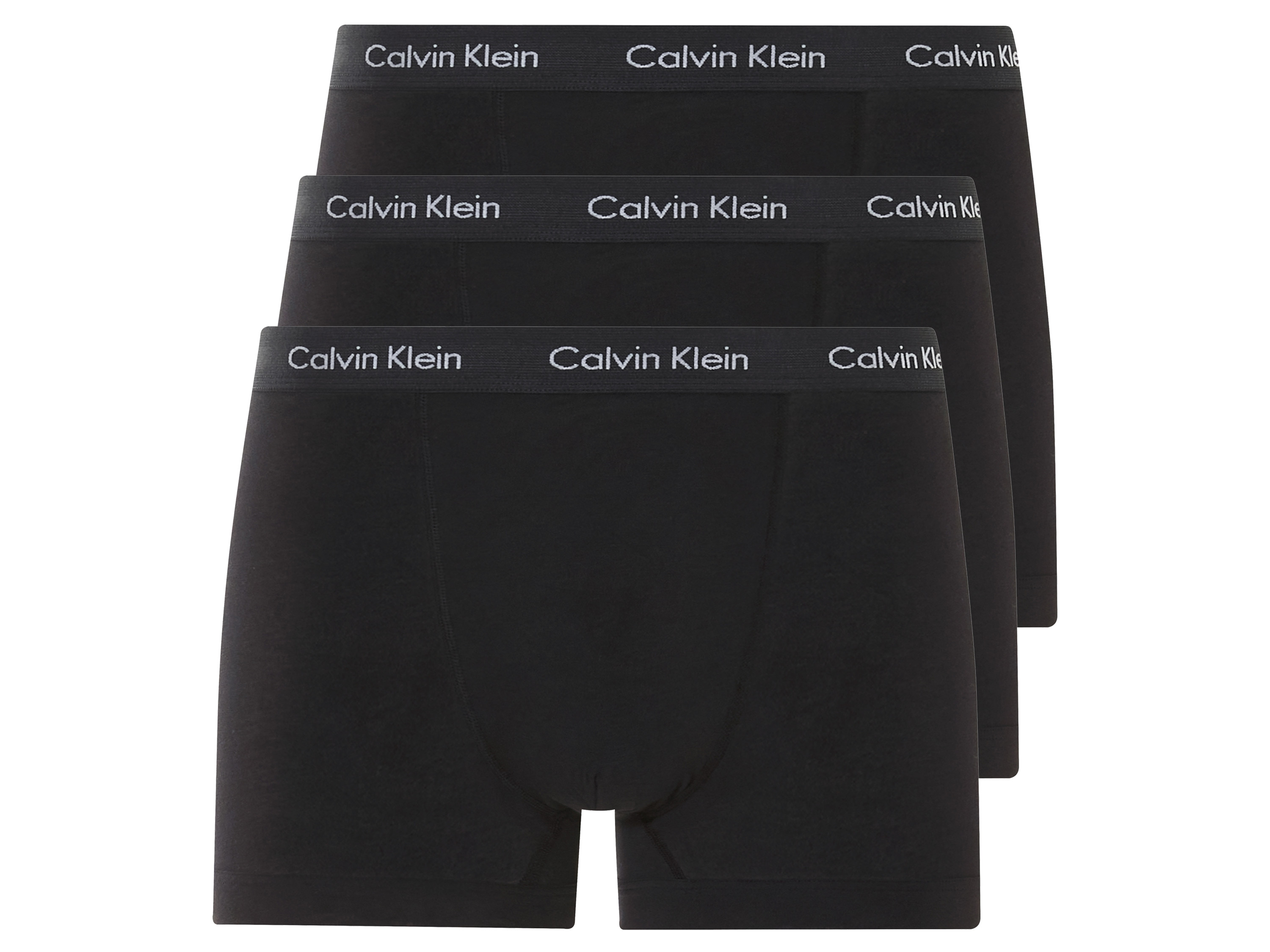 Calvin Klein Bokserki męskie, 3 pary (XL, Czarny)