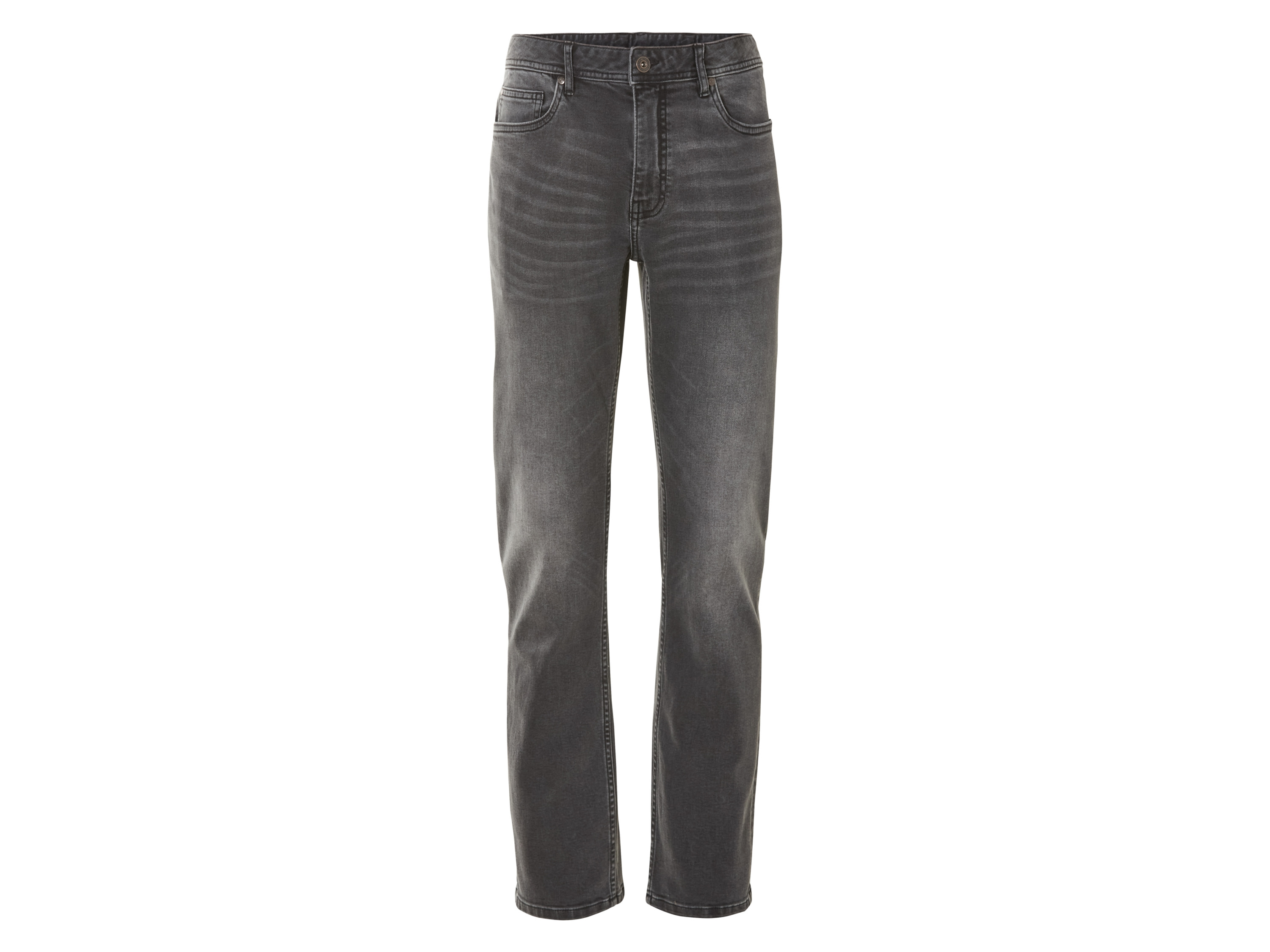 LIVERGY® Jeansy męskie slim fit (52 (36/32), Ciemnoszary)