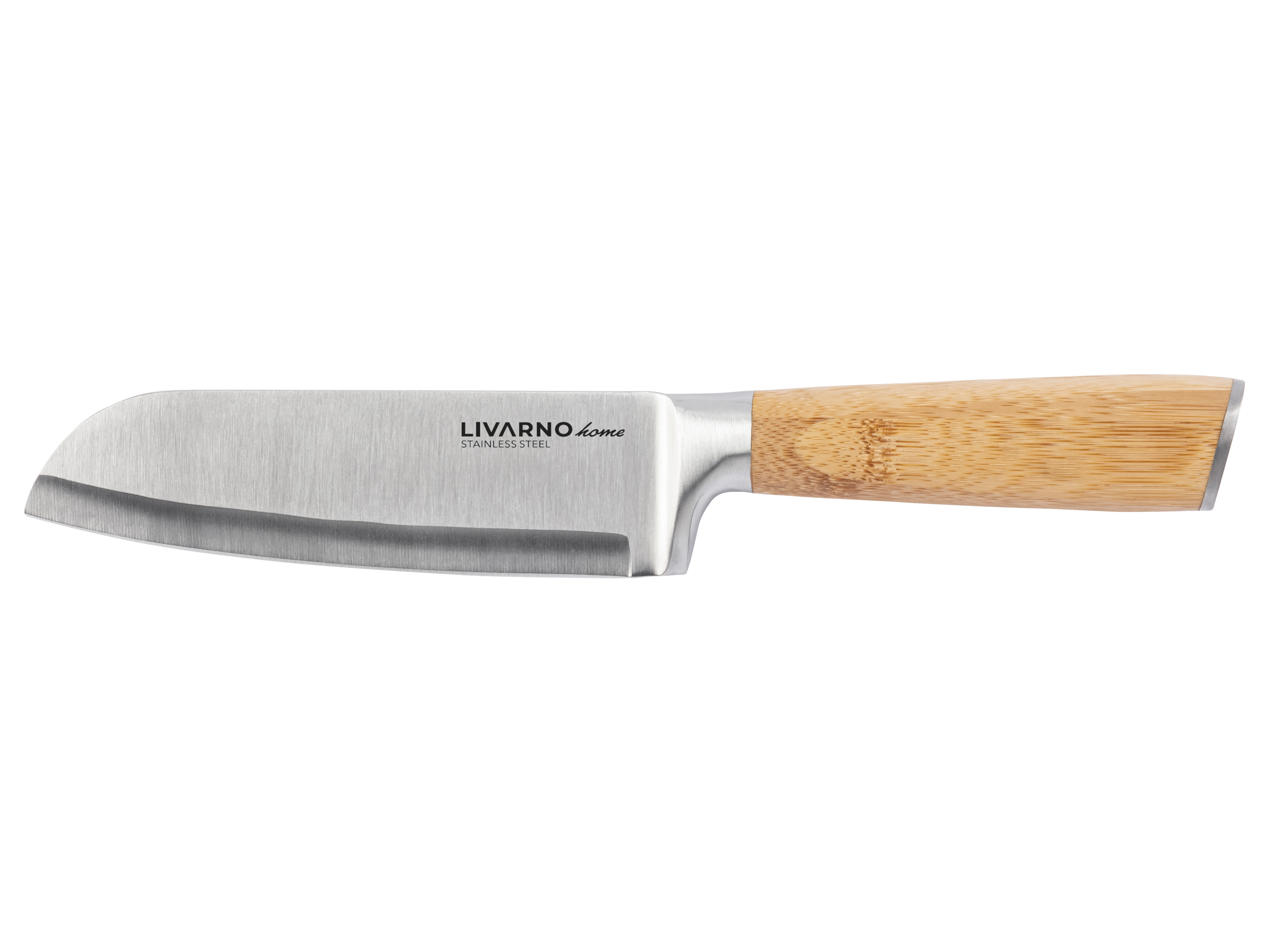 LIVARNO home Nóż lub zestaw noży (Nóż santoku z rękojeścią z bambusa)