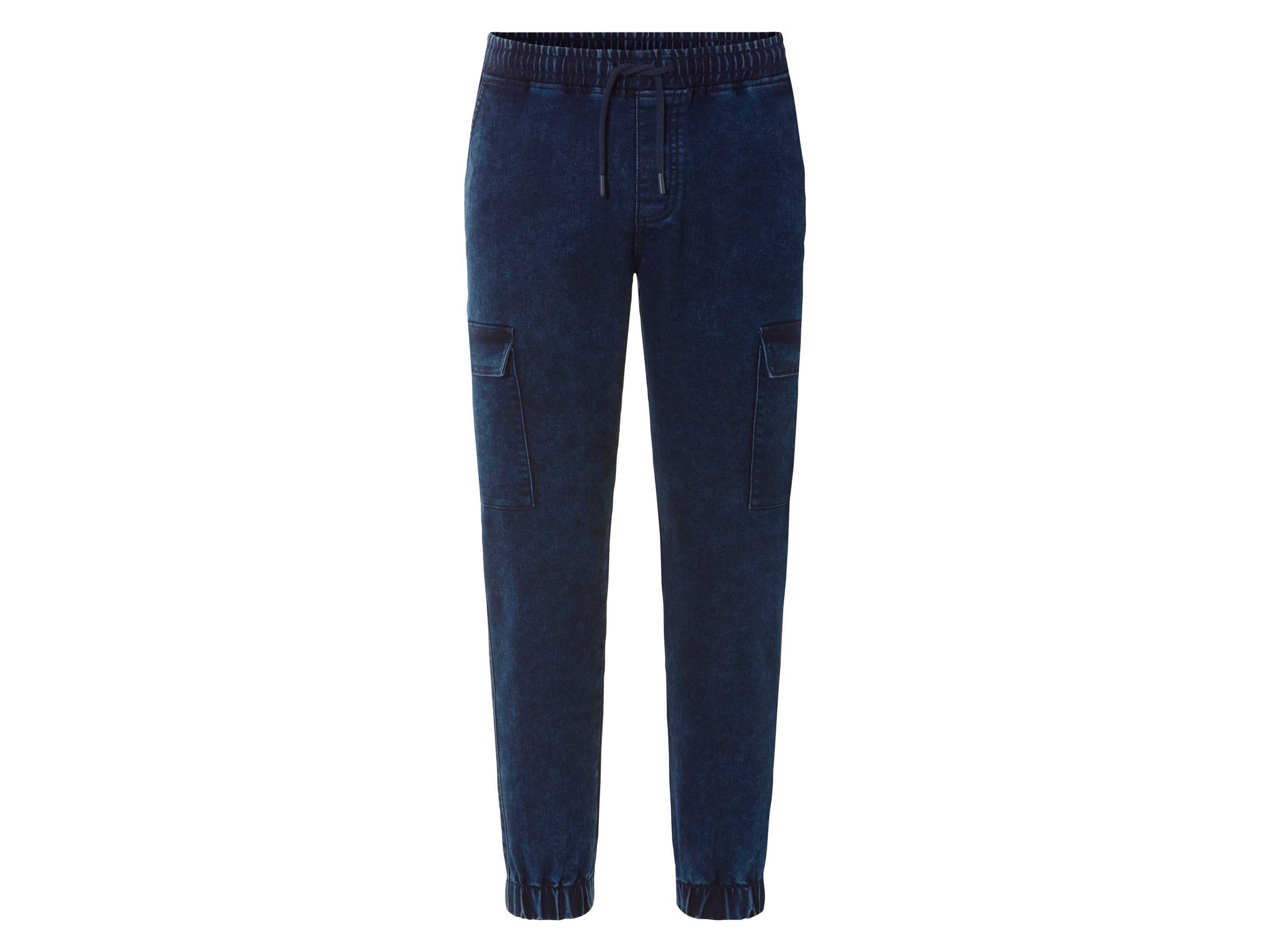 LIVERGY® Joggersy jeansowe męskie, Relaxed Fit (Niebieski, L (52/54))