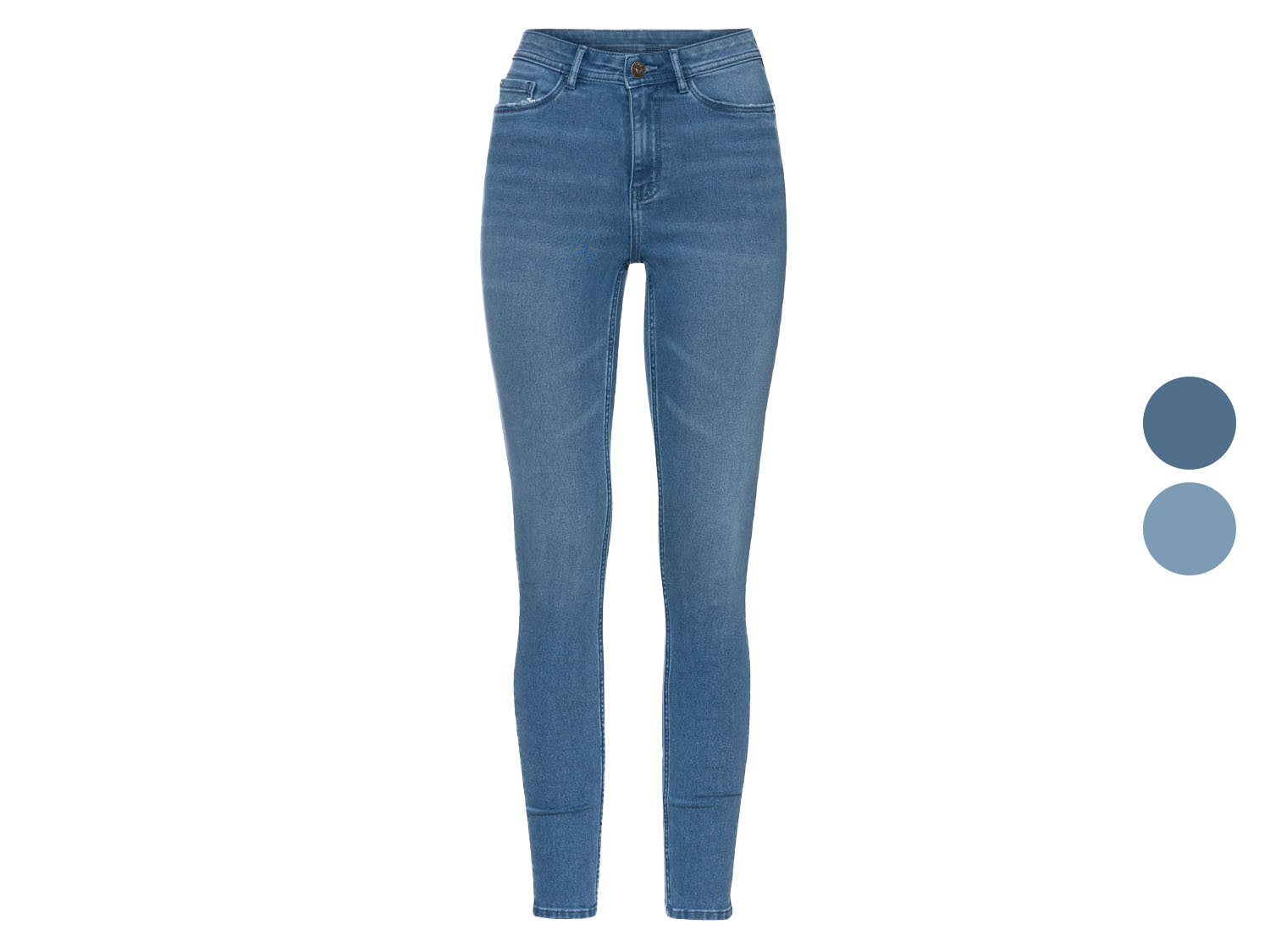 esmara® Jeansy damskie, super skinny fit, wysoka talia