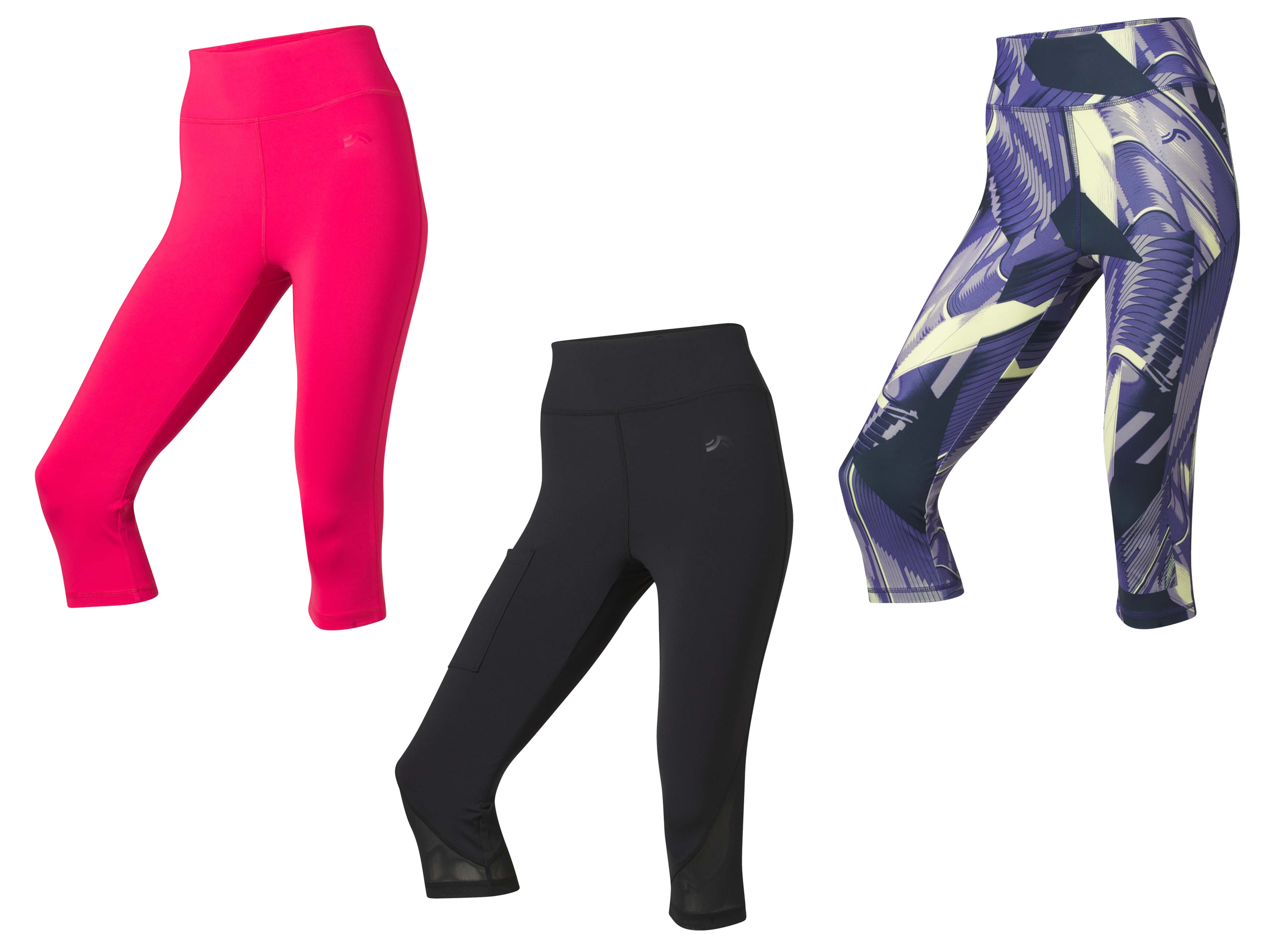 CRIVIT Legginsy sportowe damskie 3/4