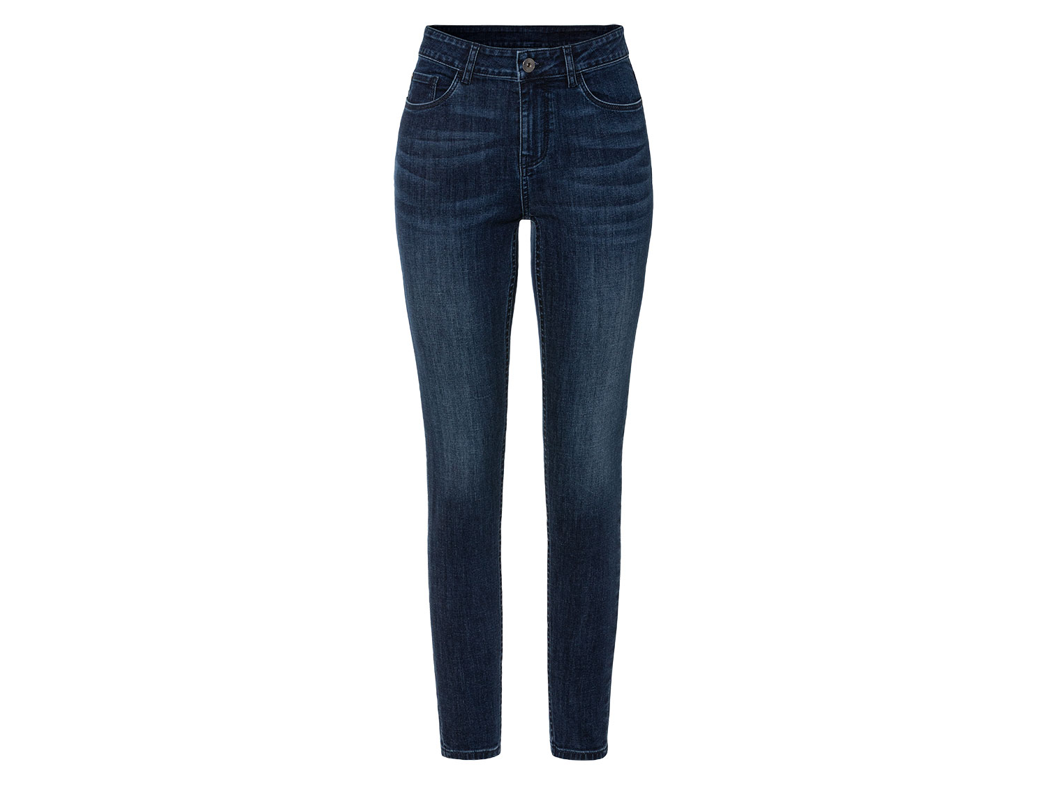 esmara® Jeansy damskie super skinny fit (Niebieski, 36)