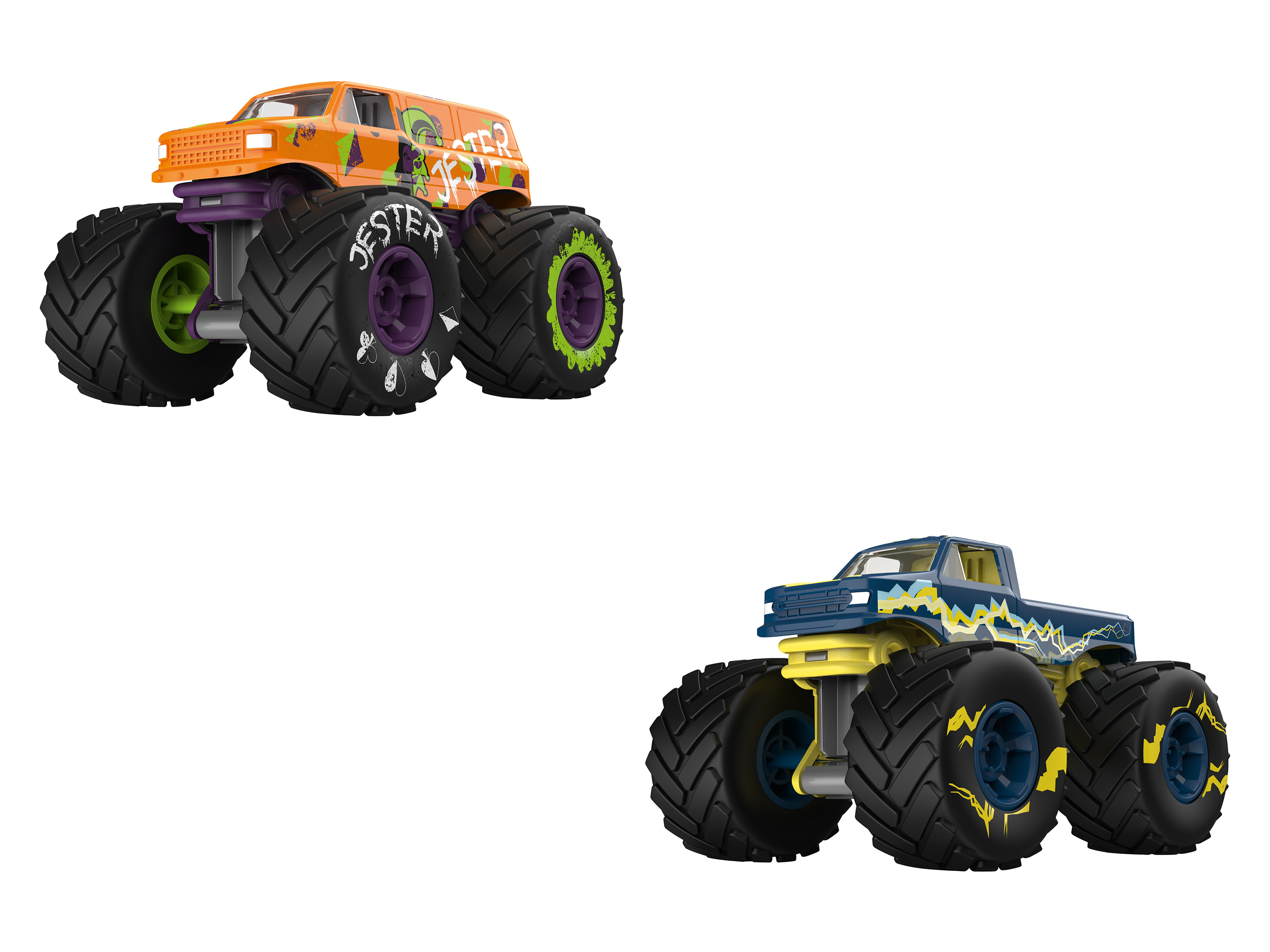 Playtive Monster Truck Racers 1:24 z ruchomym zawieszeniem