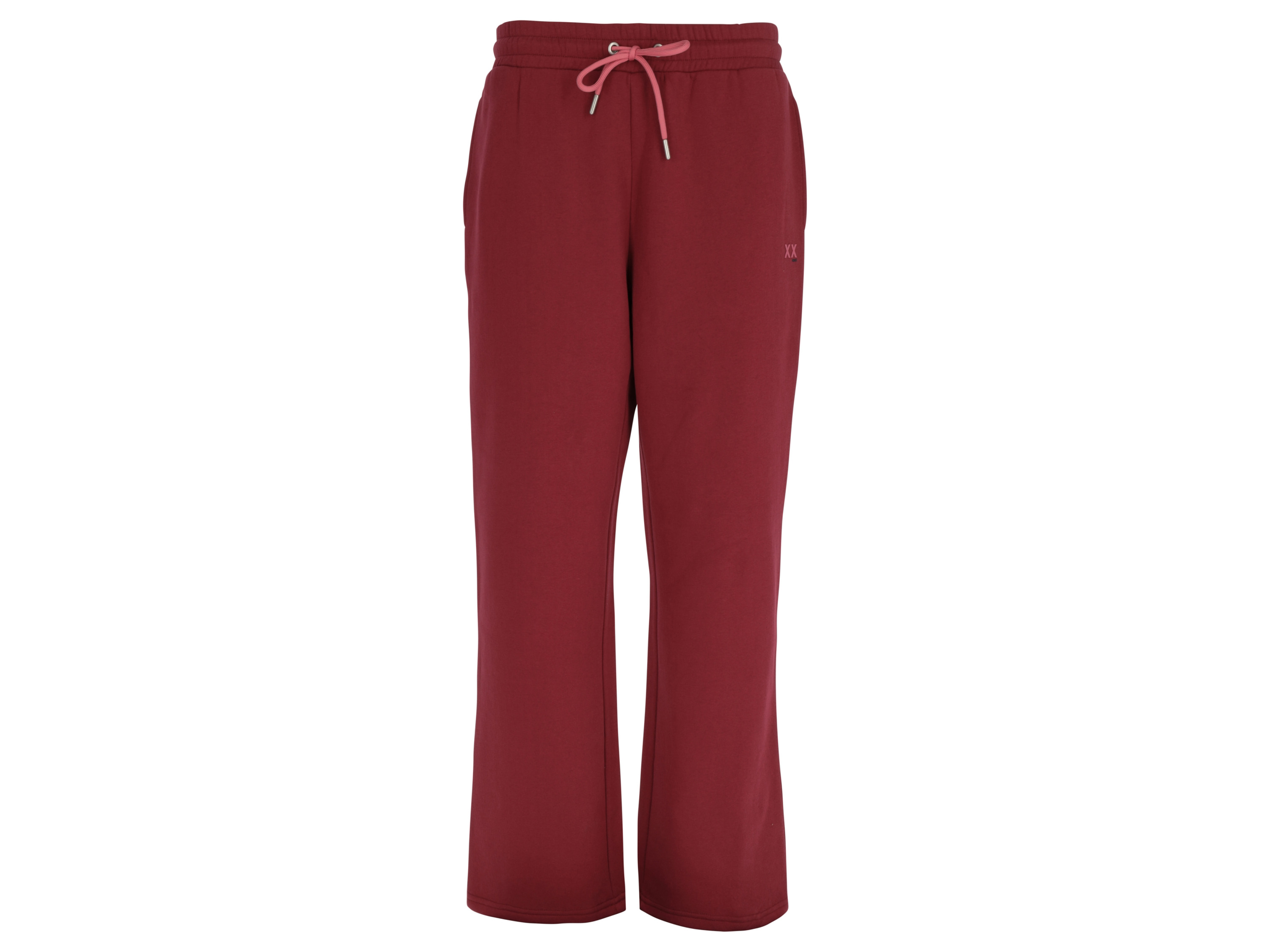 MEXX Spodnie dresowe/joggingowe damskie, regular fit  (M, Czerwony)