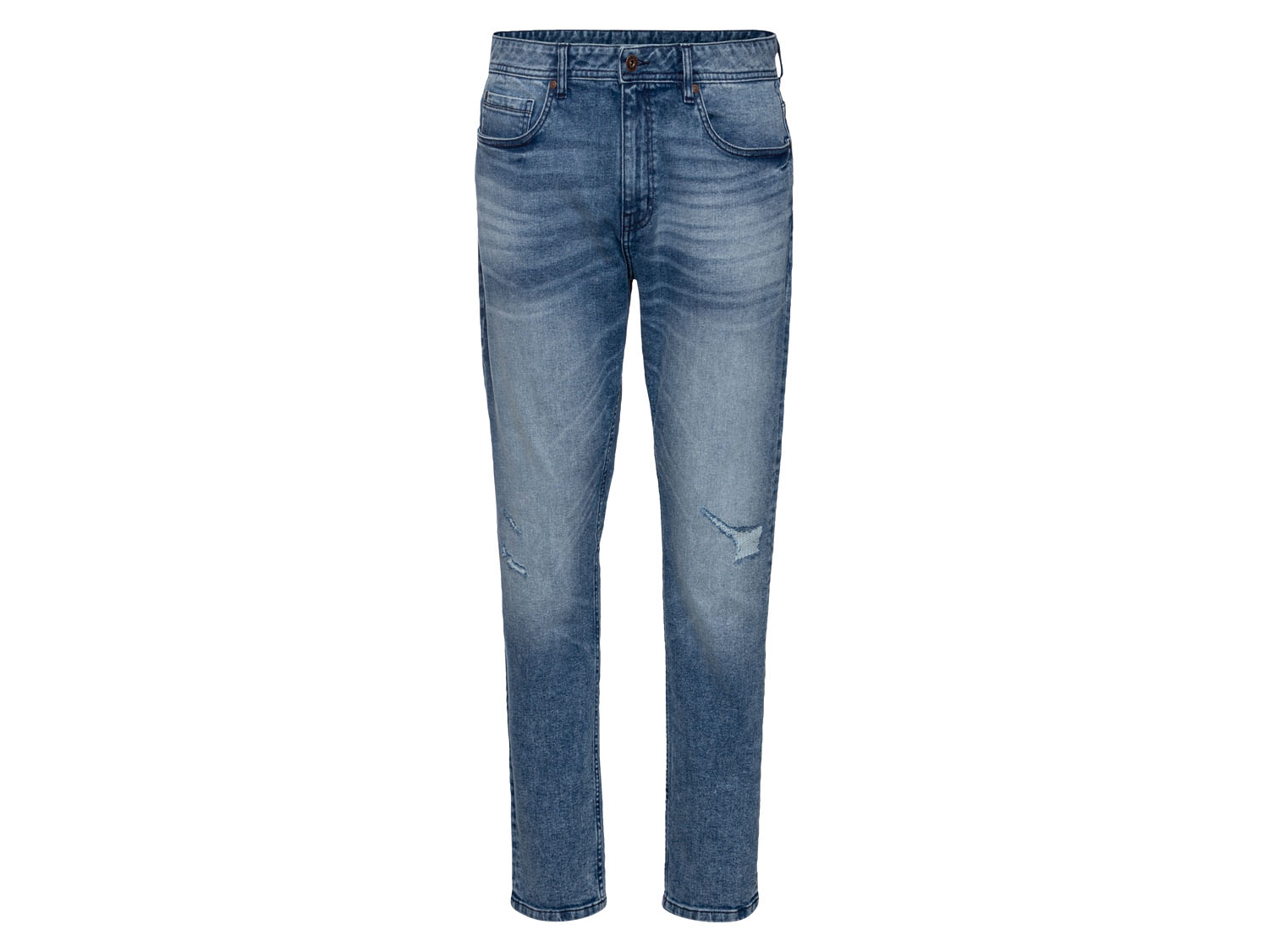 LIVERGY® Jeansy męskie, tapered fit (Niebieski, 52 (36/34))