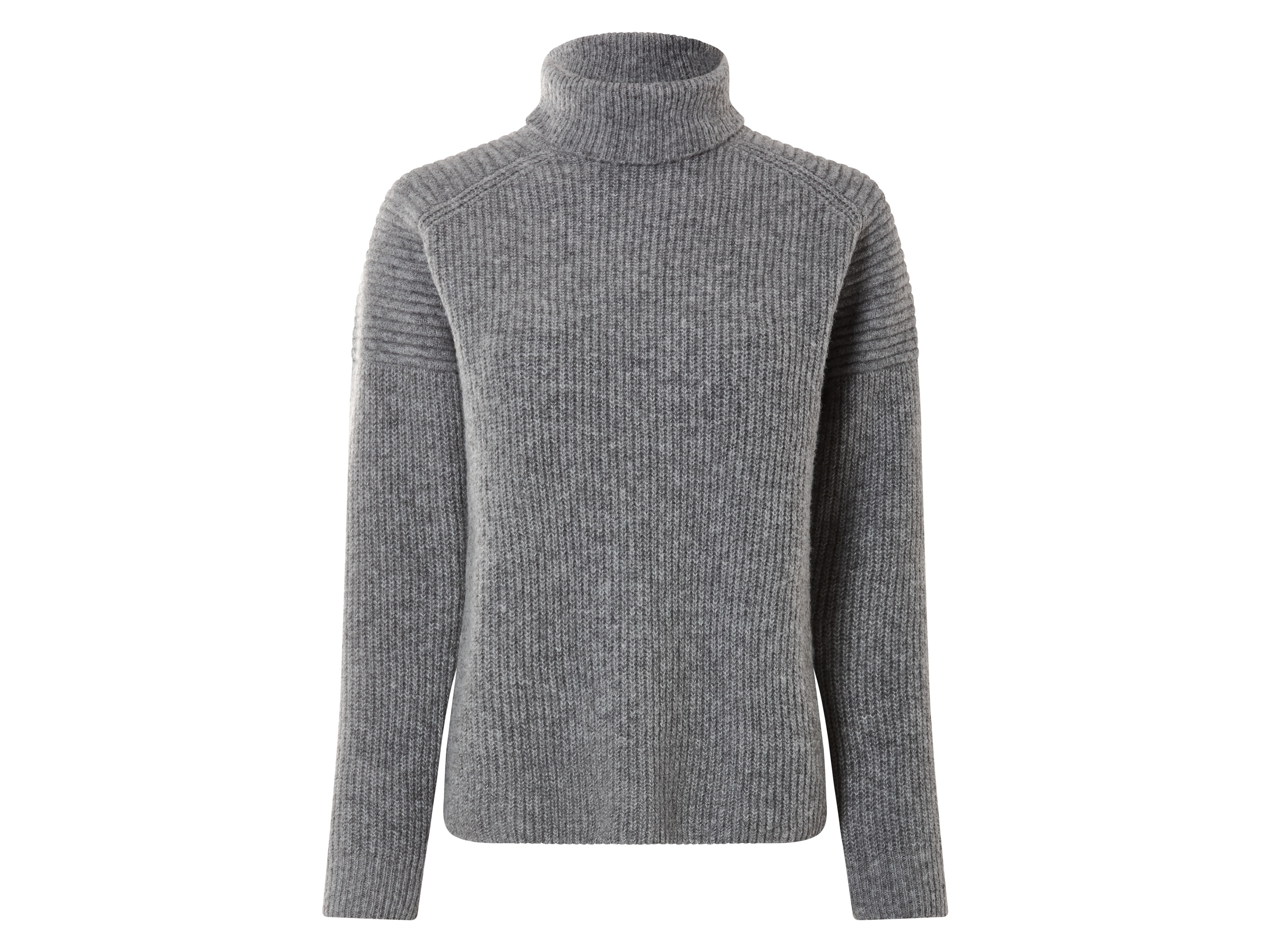 esmara® Sweter damski z dodatkiem wełny (M (40/42), Szary)