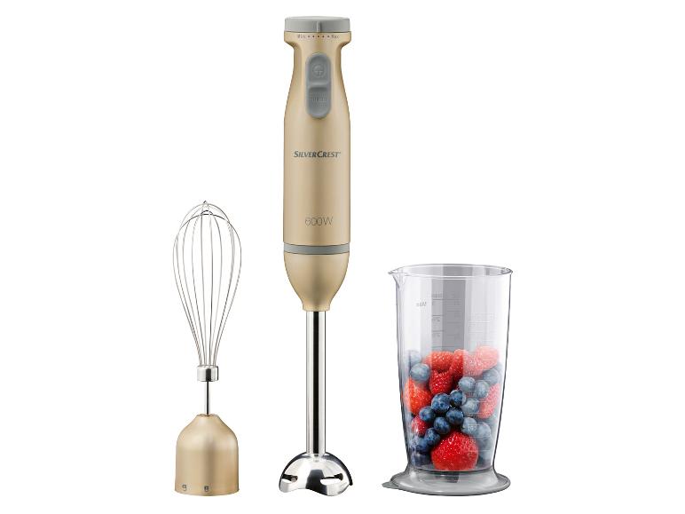 SILVERCREST® KITCHEN TOOLS Blender ręczny SSMS 600 E5 z akcesoriami