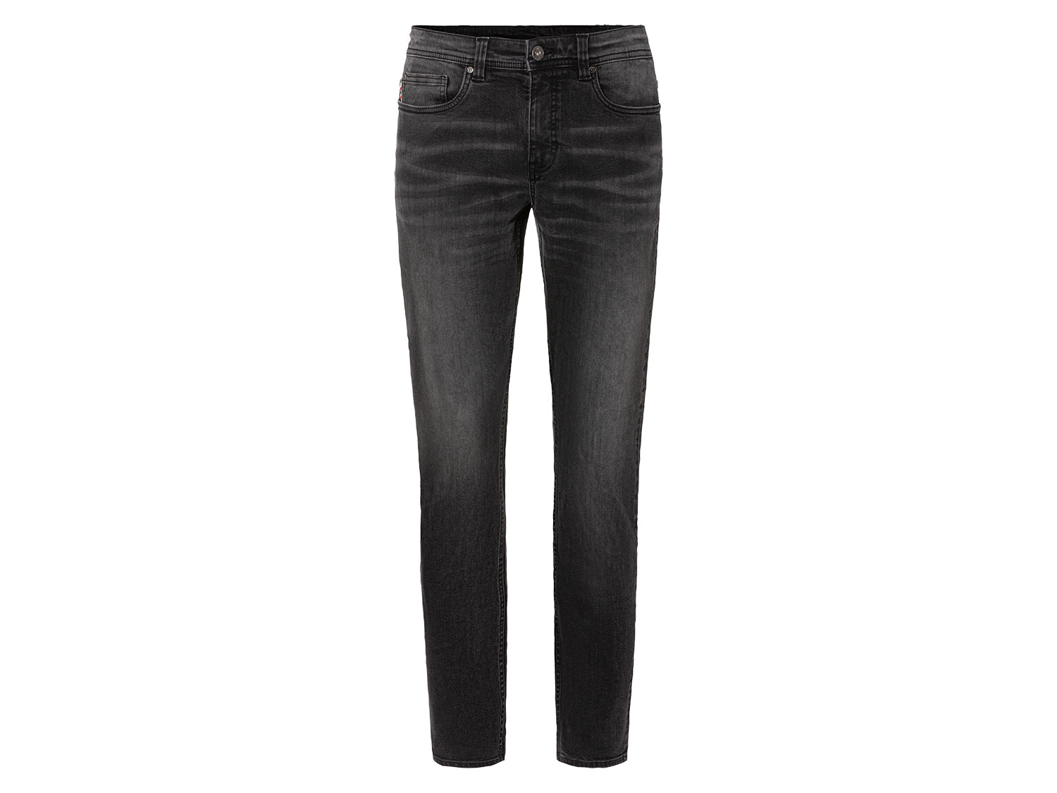 LIVERGY® Jeansy męskie z bawełną, slim fit (Czarny, 54 (38/32))