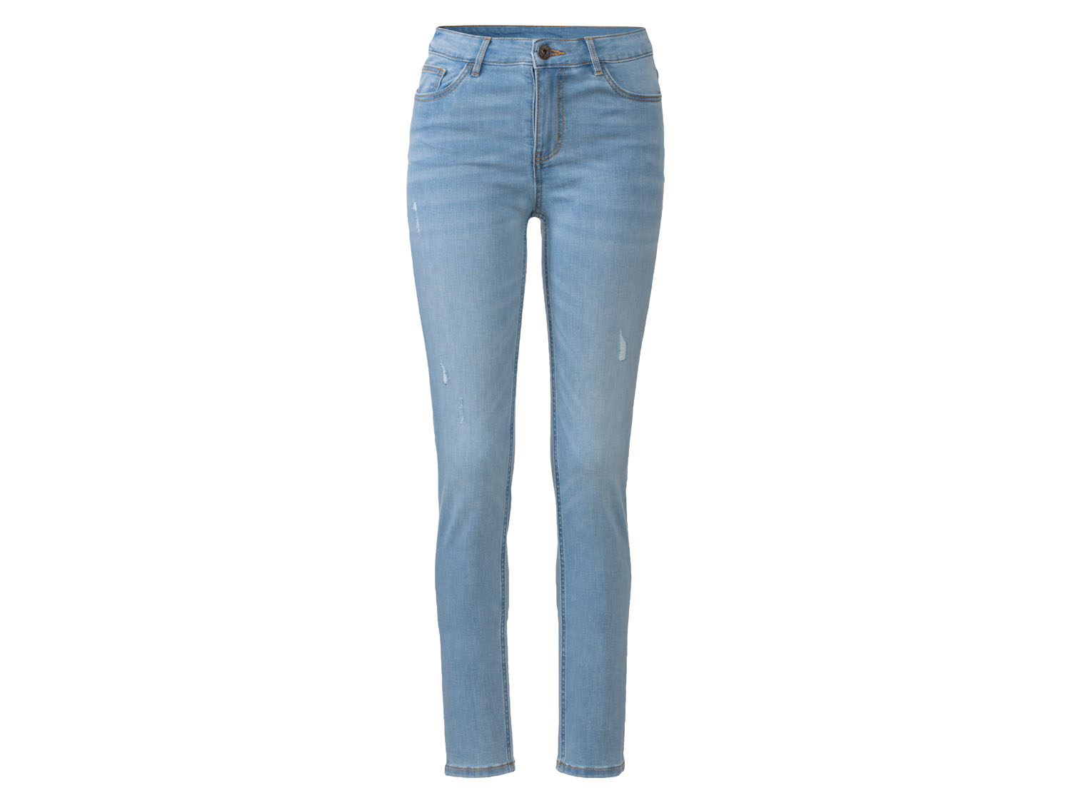 esmara® Jeansy damskie Super Skinny Fit (34, Niebieski)