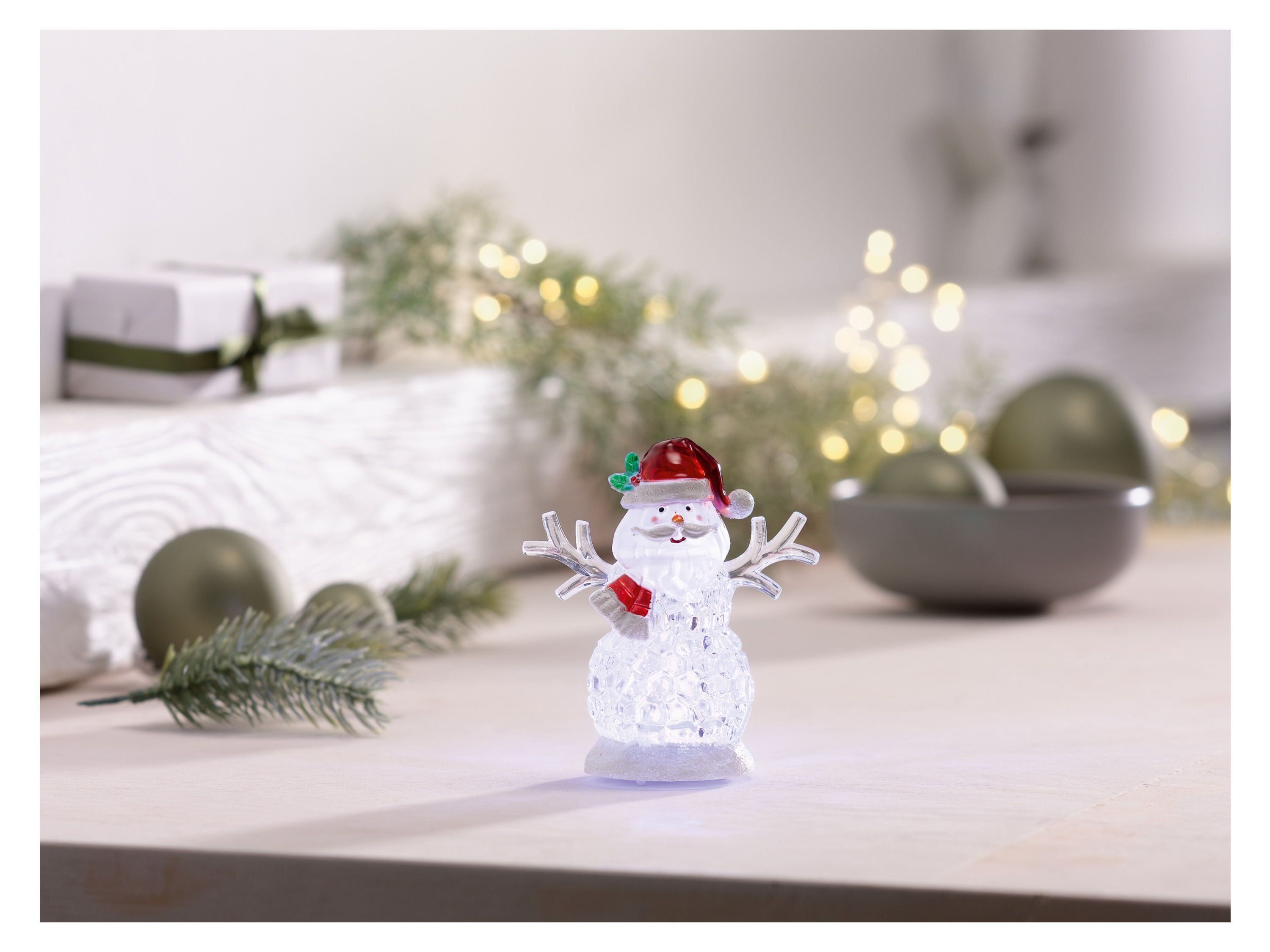 LIVARNO home Girlanda lub figurka LED (Mikołaj)