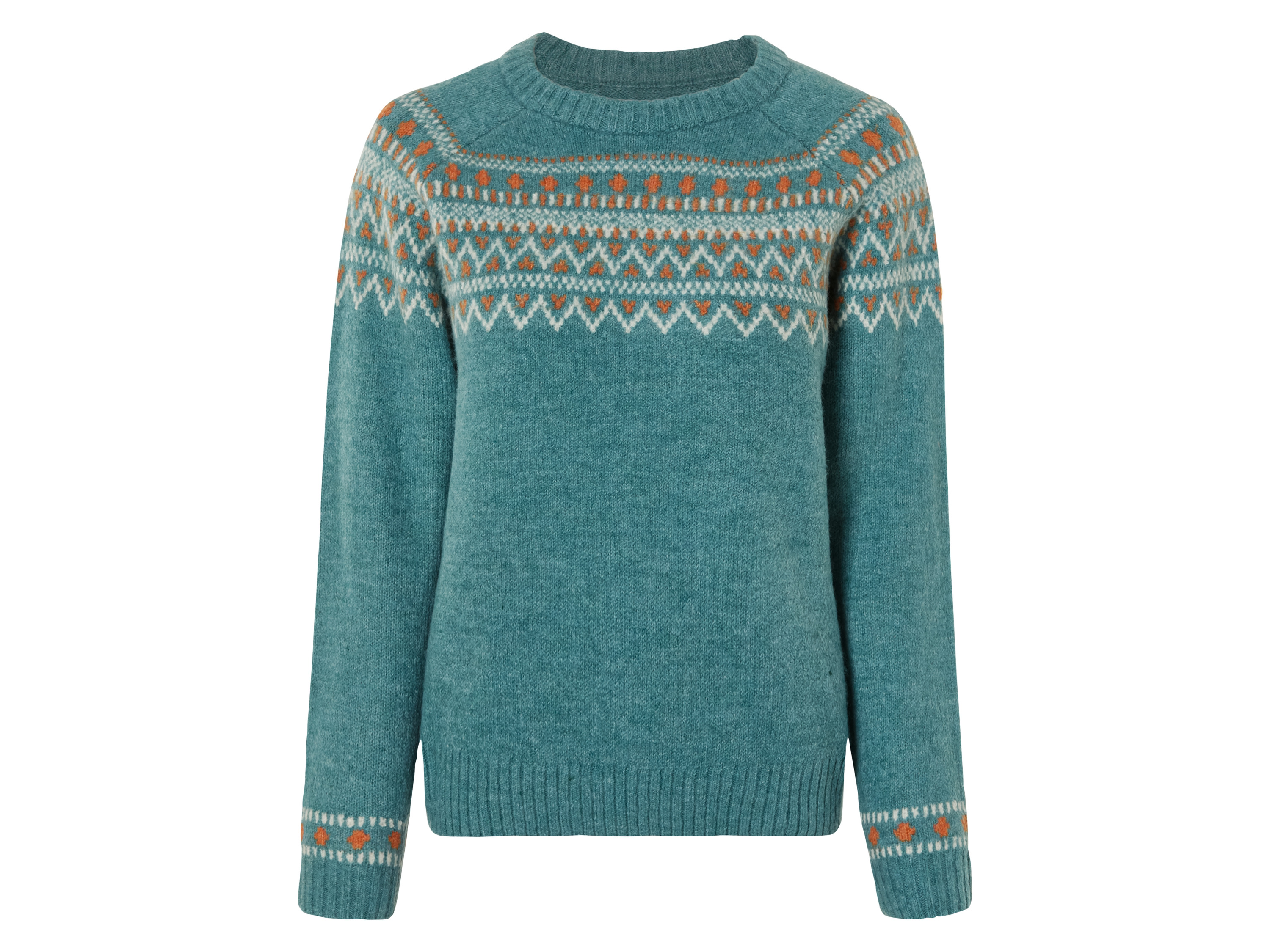 esmara® Sweter damski z grubej dzianiny (M (40/42), Zielony)