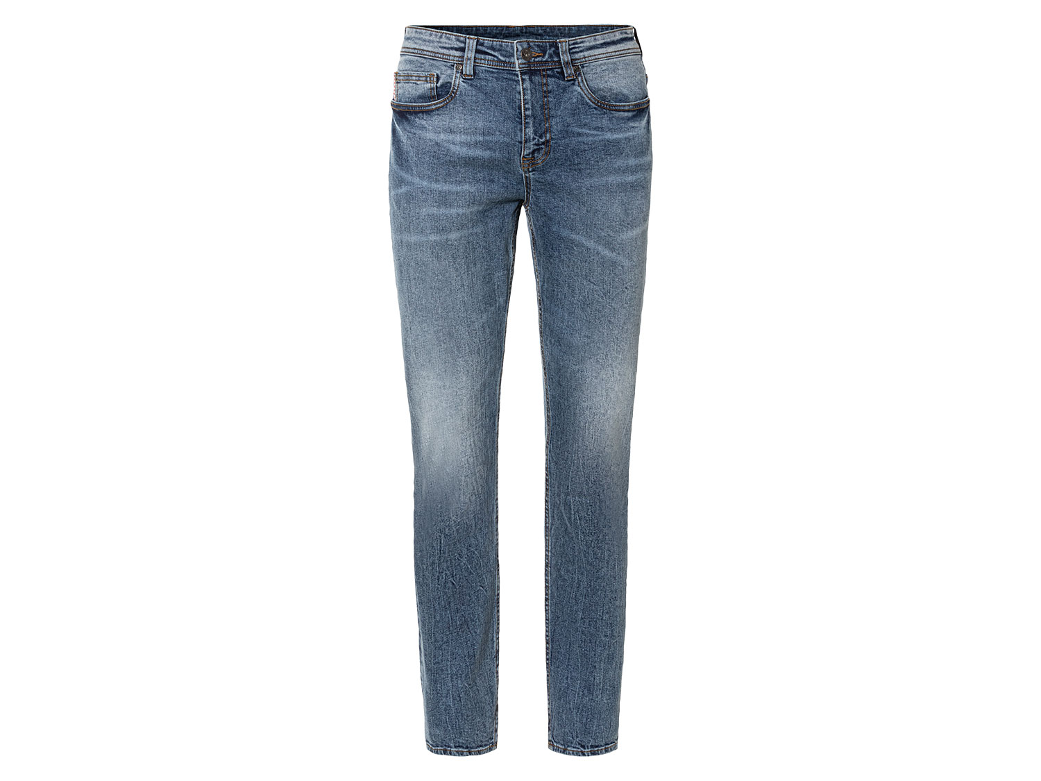 LIVERGY® Jeansy męskie z bawełną, slim fit (Jasnoniebieski, 46 (30/32))