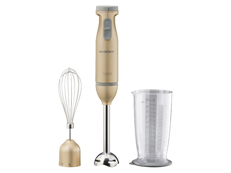 SILVERCREST® KITCHEN TOOLS Blender ręczny SSMS 600 E5 z akcesoriami