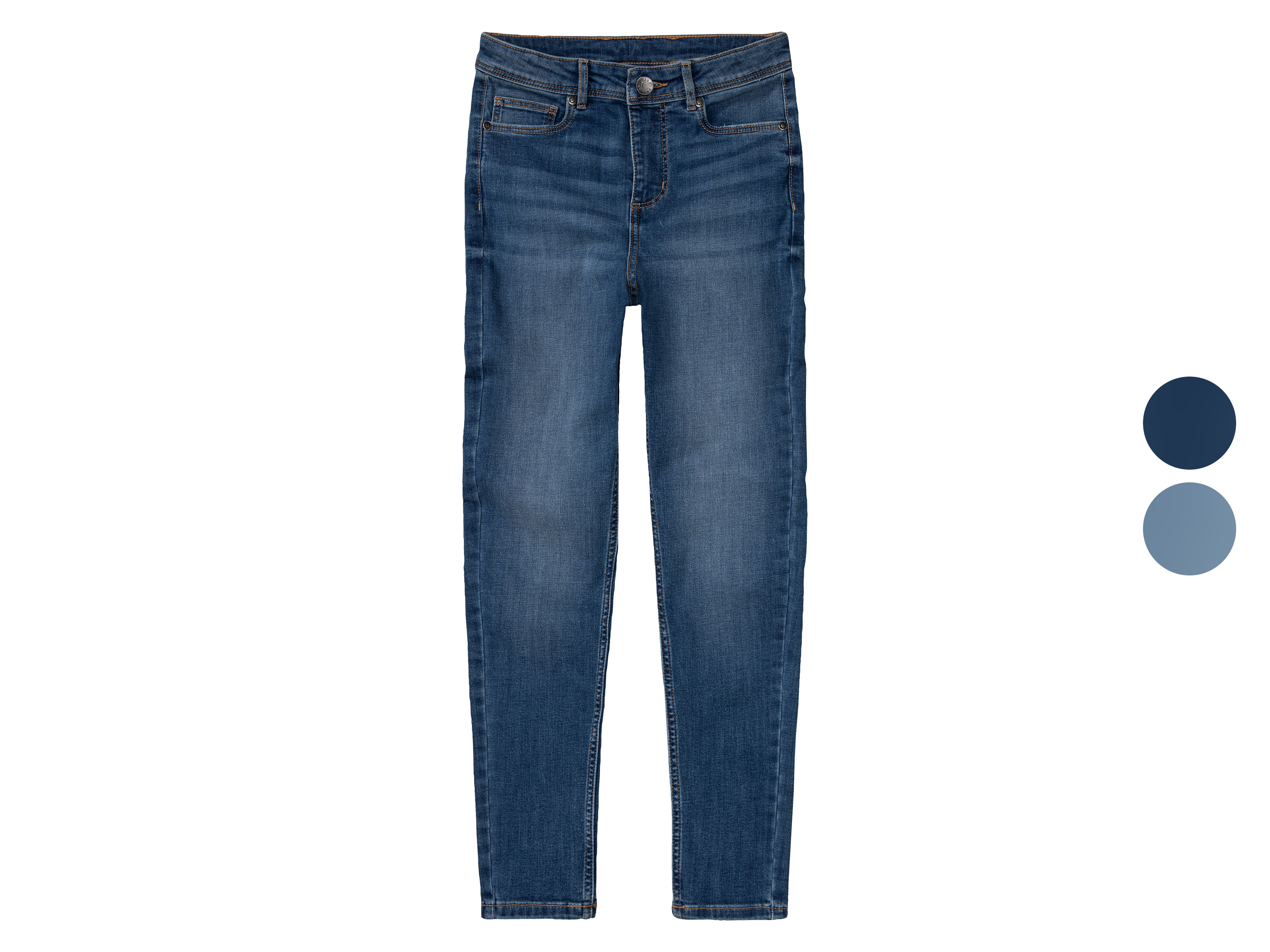 pepperts!® Jeansy dziewczęce z bawełną, super skinny fit