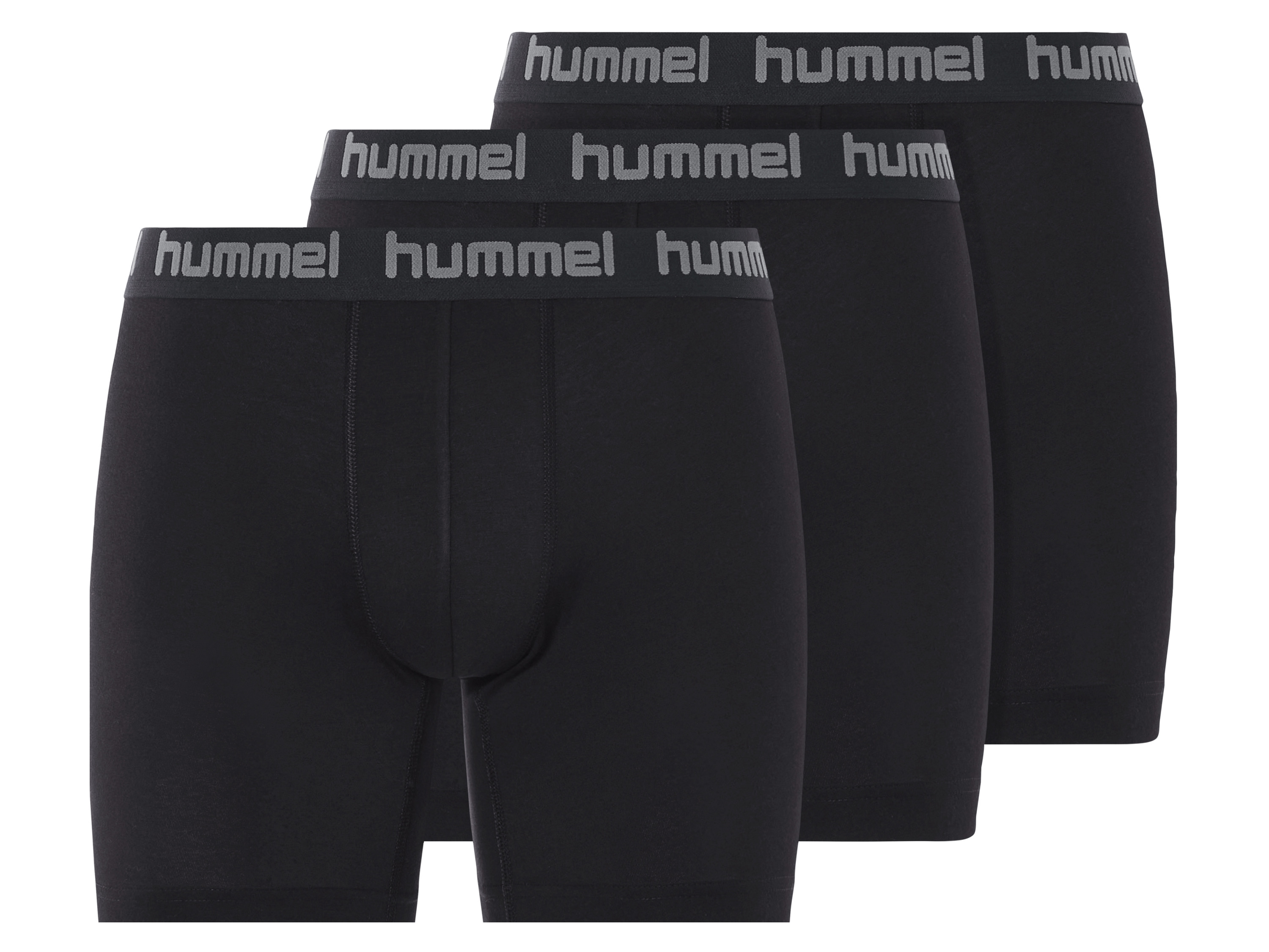 Hummel Bokserki męskie hmlMOTION 2.0, 3 pary (Czarny, 6/L)