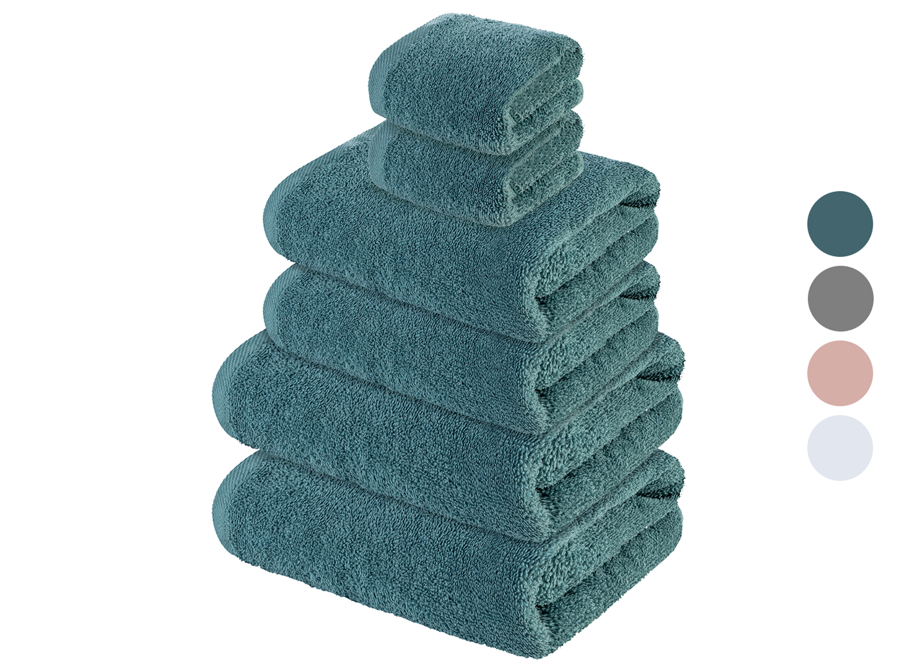 Фото - Рушник Livarno home Zestaw 6 ręczników bawełnianych z frotte 
