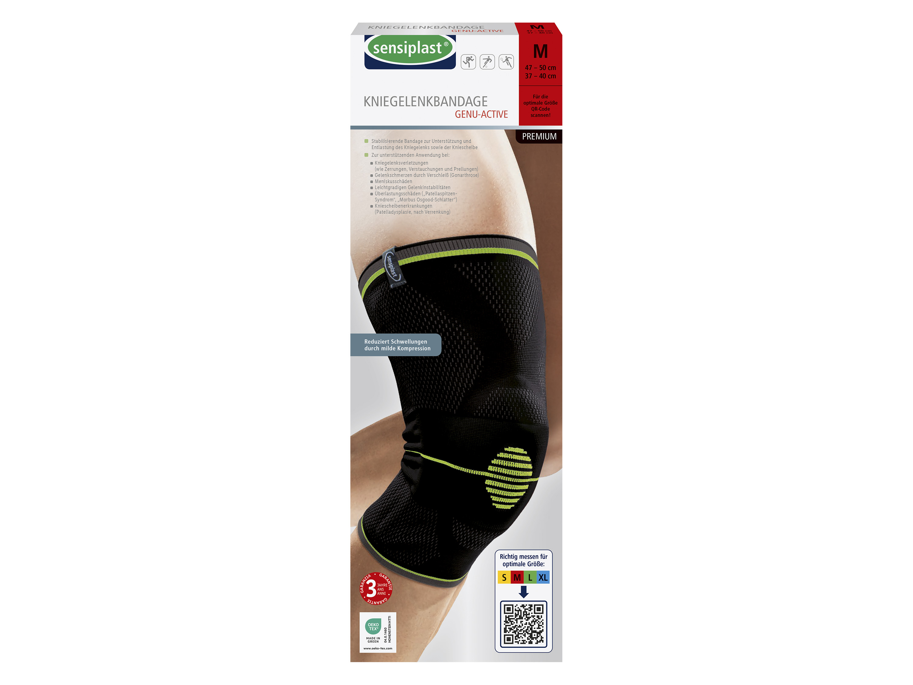 sensiplast® Opaska stabilizująca na kolano (M)