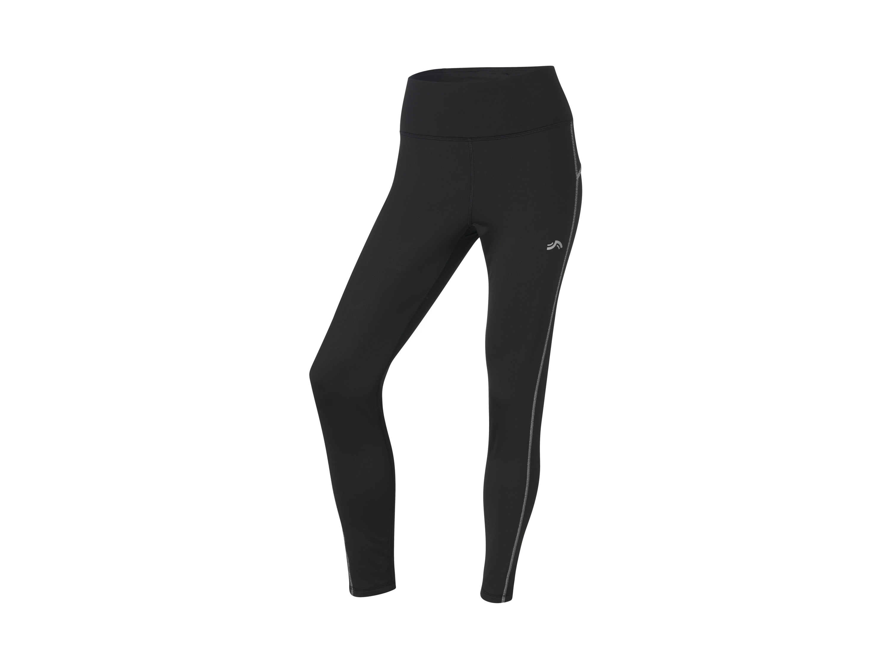 CRIVIT Legginsy termiczne damskie funkcyjne (XS(32/34), Czarny)