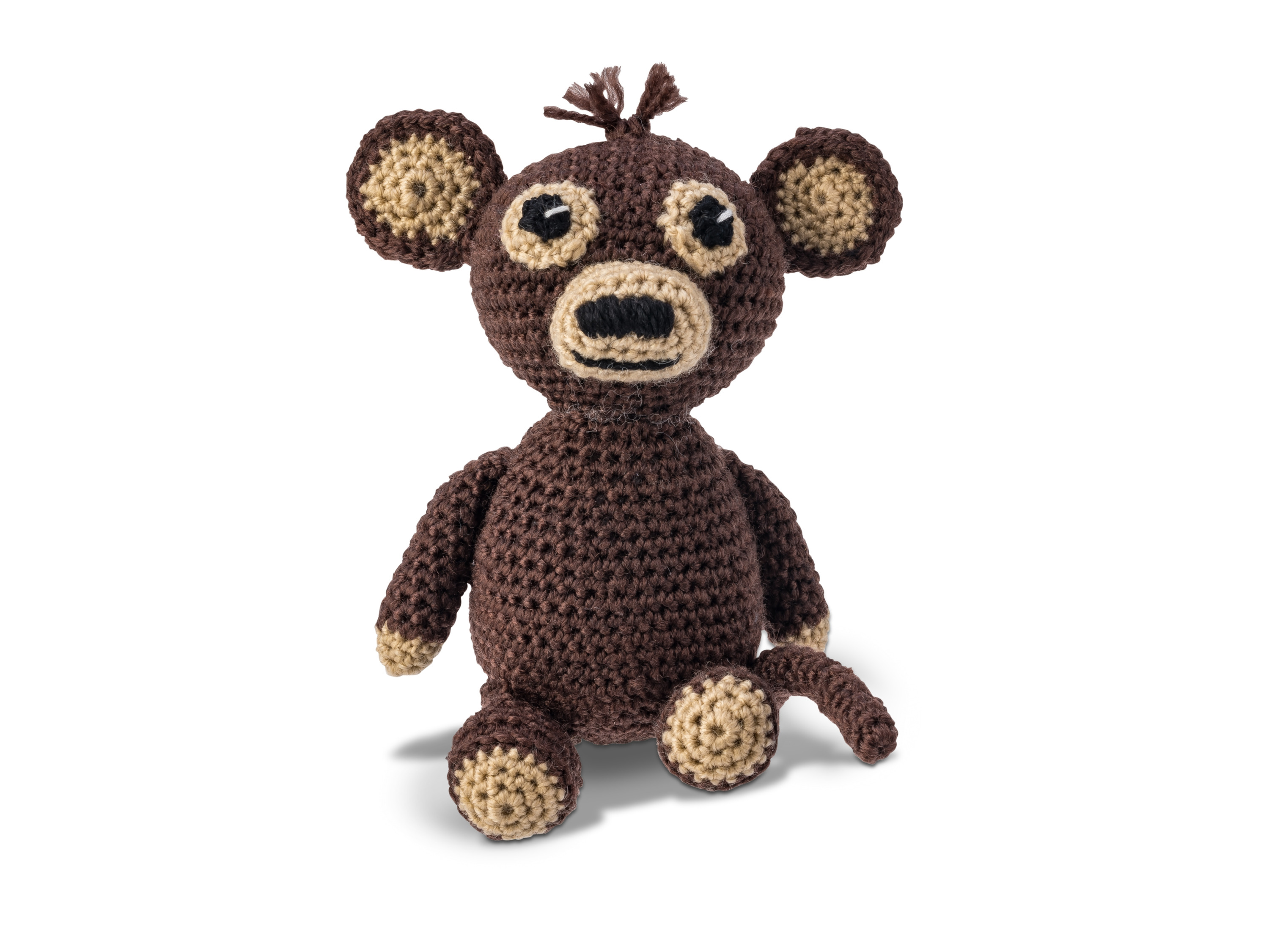 crelando® Zestaw do szydełkowania Amigurumi (Małpa)