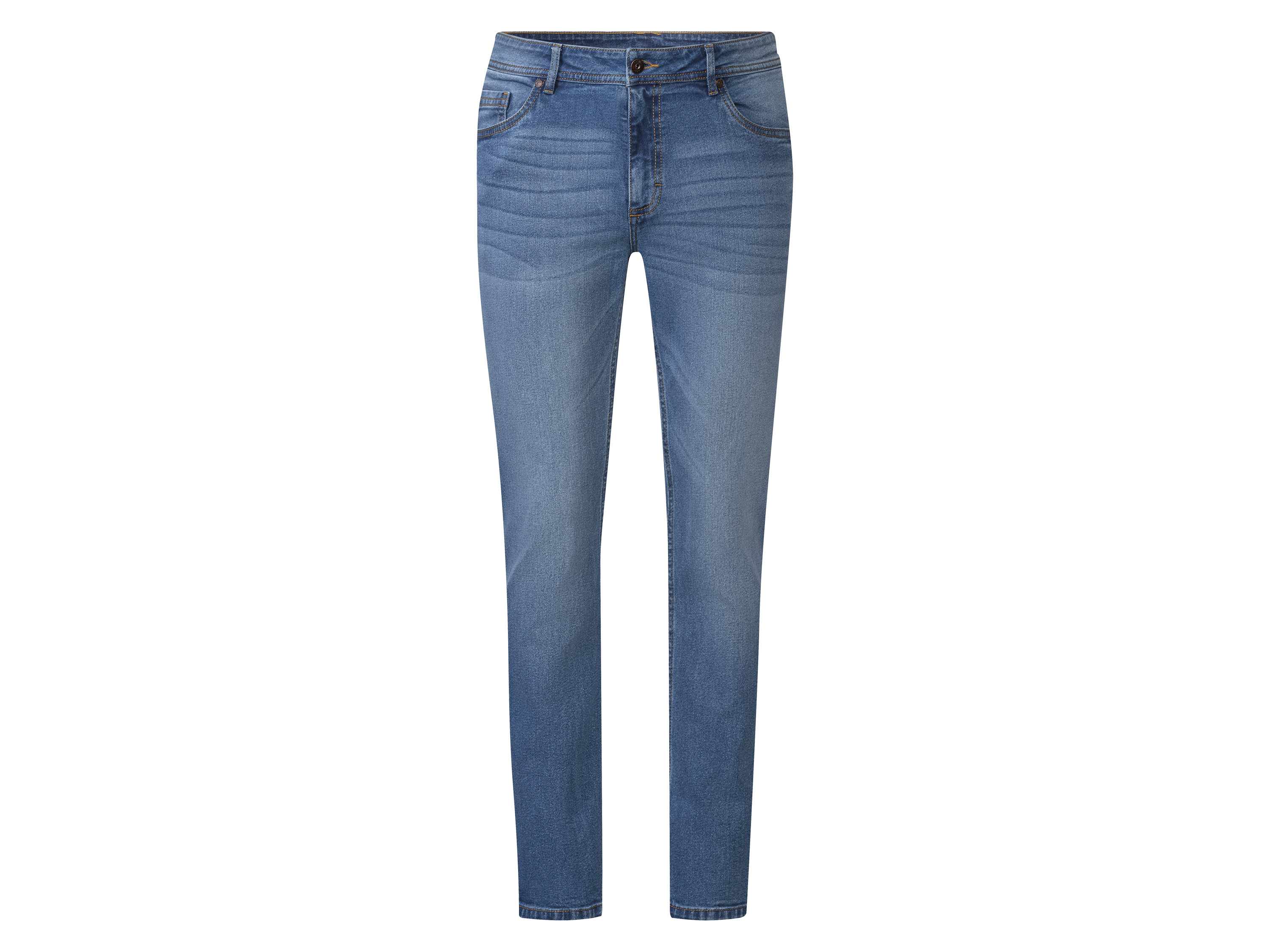 LIVERGY® Jeansy męskie z bawełną, slim fit (Jasnoniebieski, 48 (32/32))