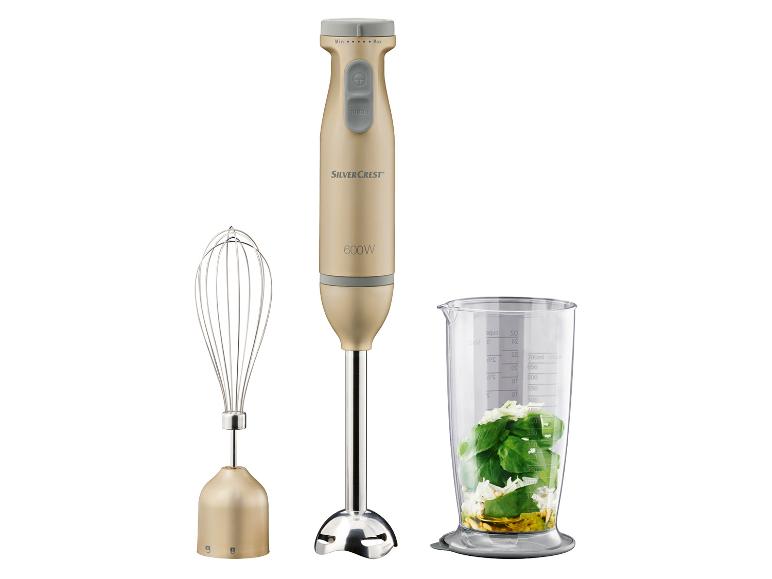 SILVERCREST® KITCHEN TOOLS Blender ręczny SSMS 600 E5 z akcesoriami