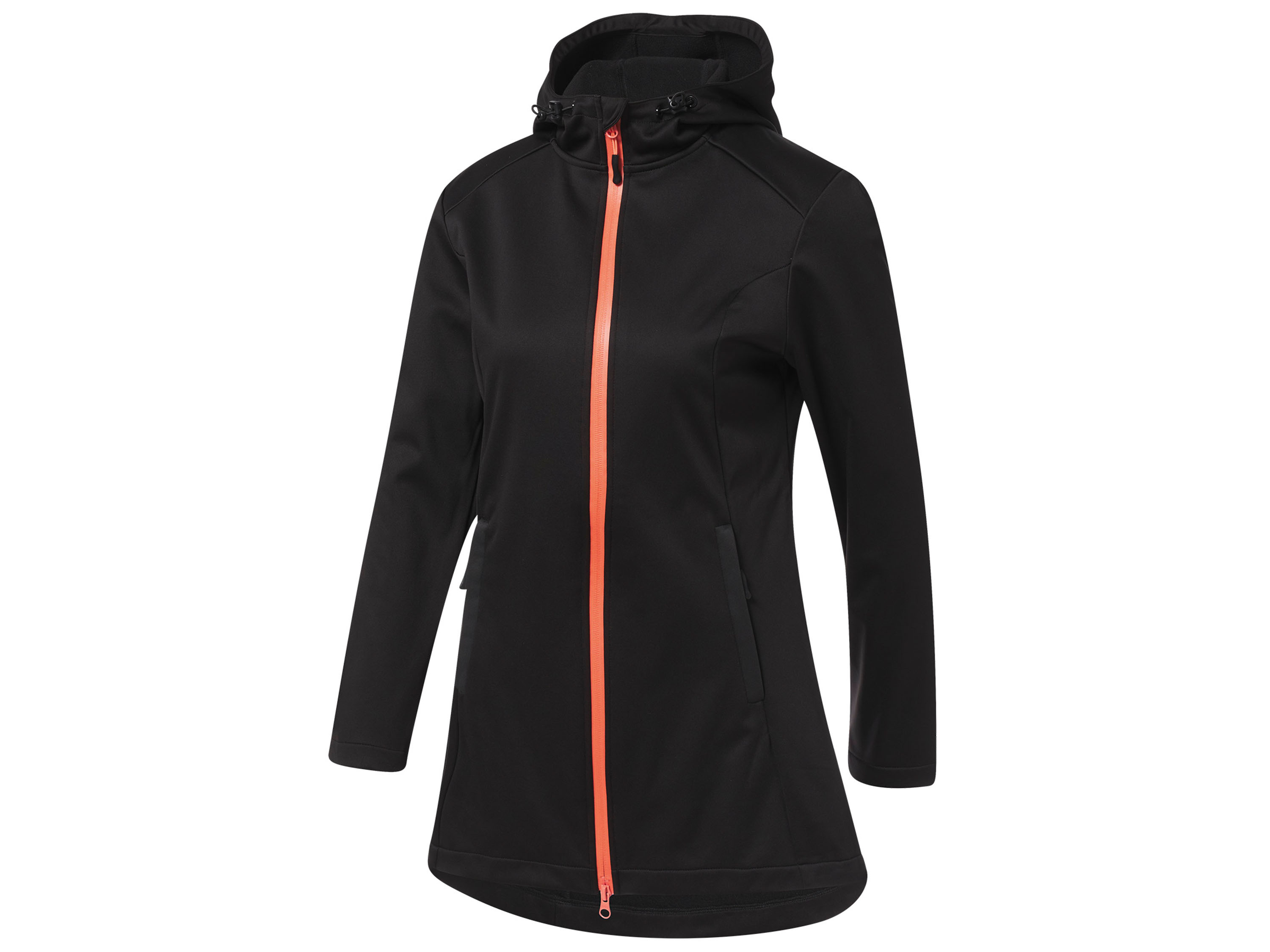 Rocktrail Płaszcz damski softshell (S (36/38), Czarny)