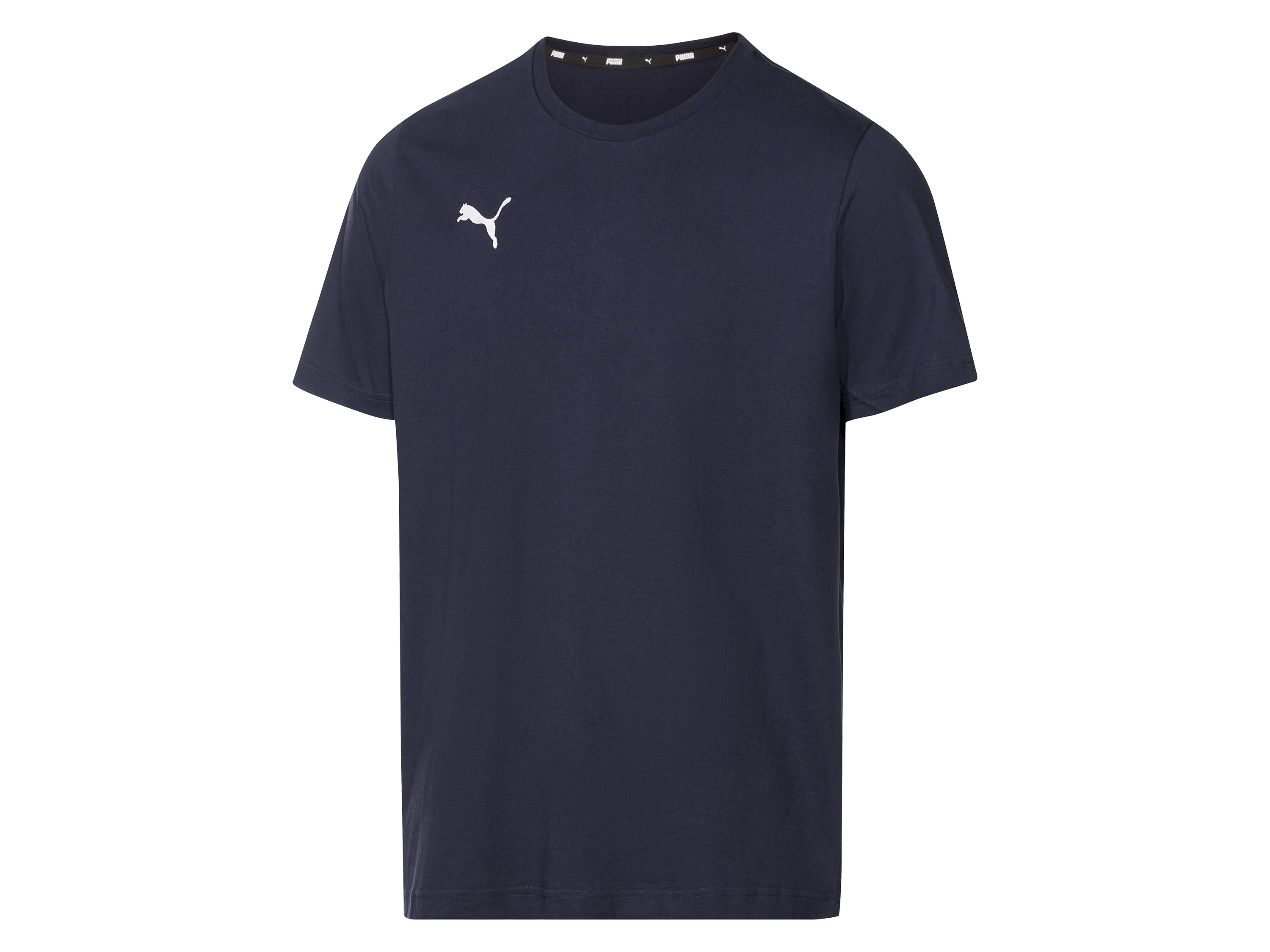 Puma T-Shirt TeamGoal 23 Casual, z czystej bawełny (L, Niebieski)