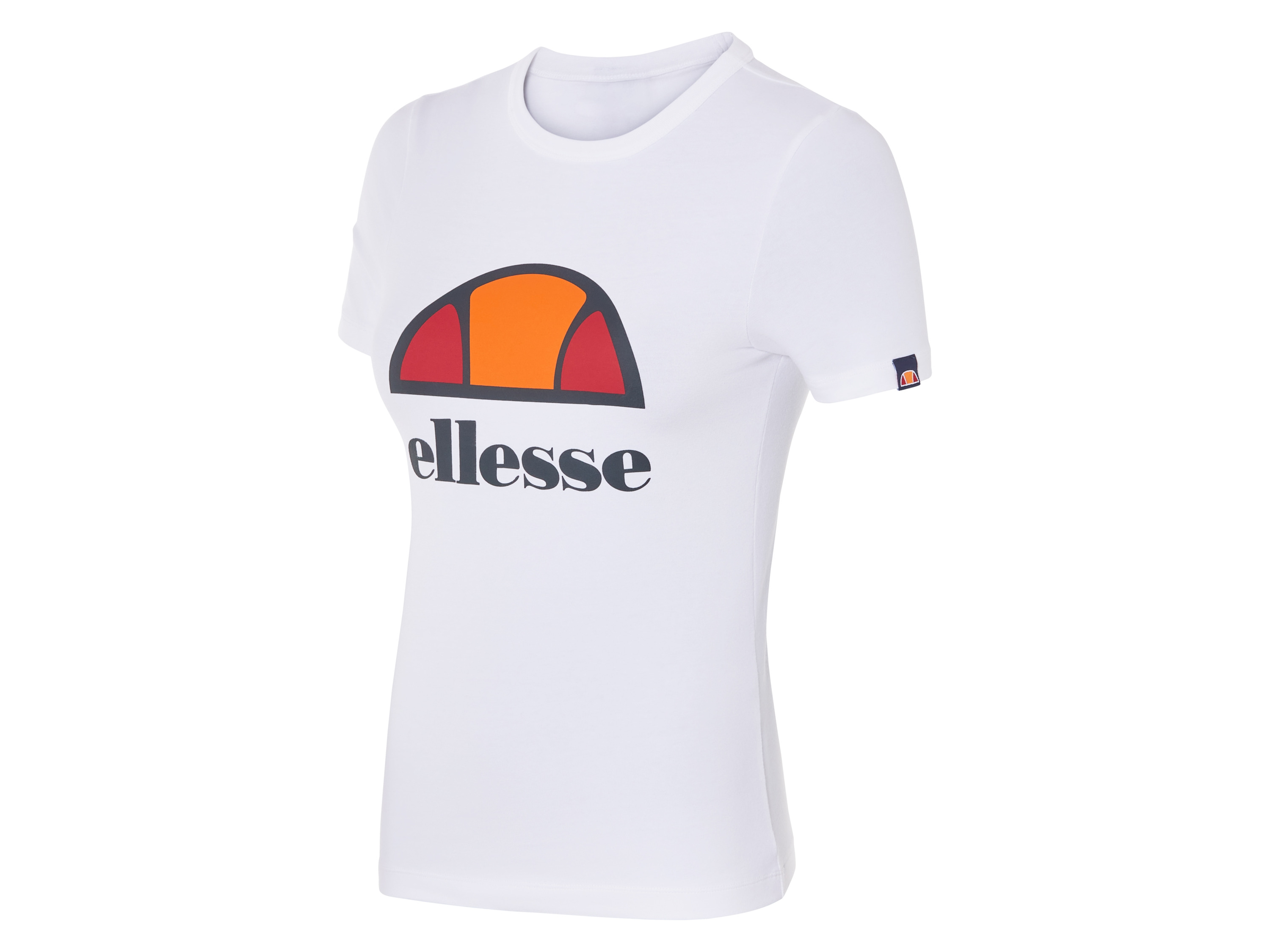 Ellesse Koszulka damska z logo (biały (t-shirt), XS)