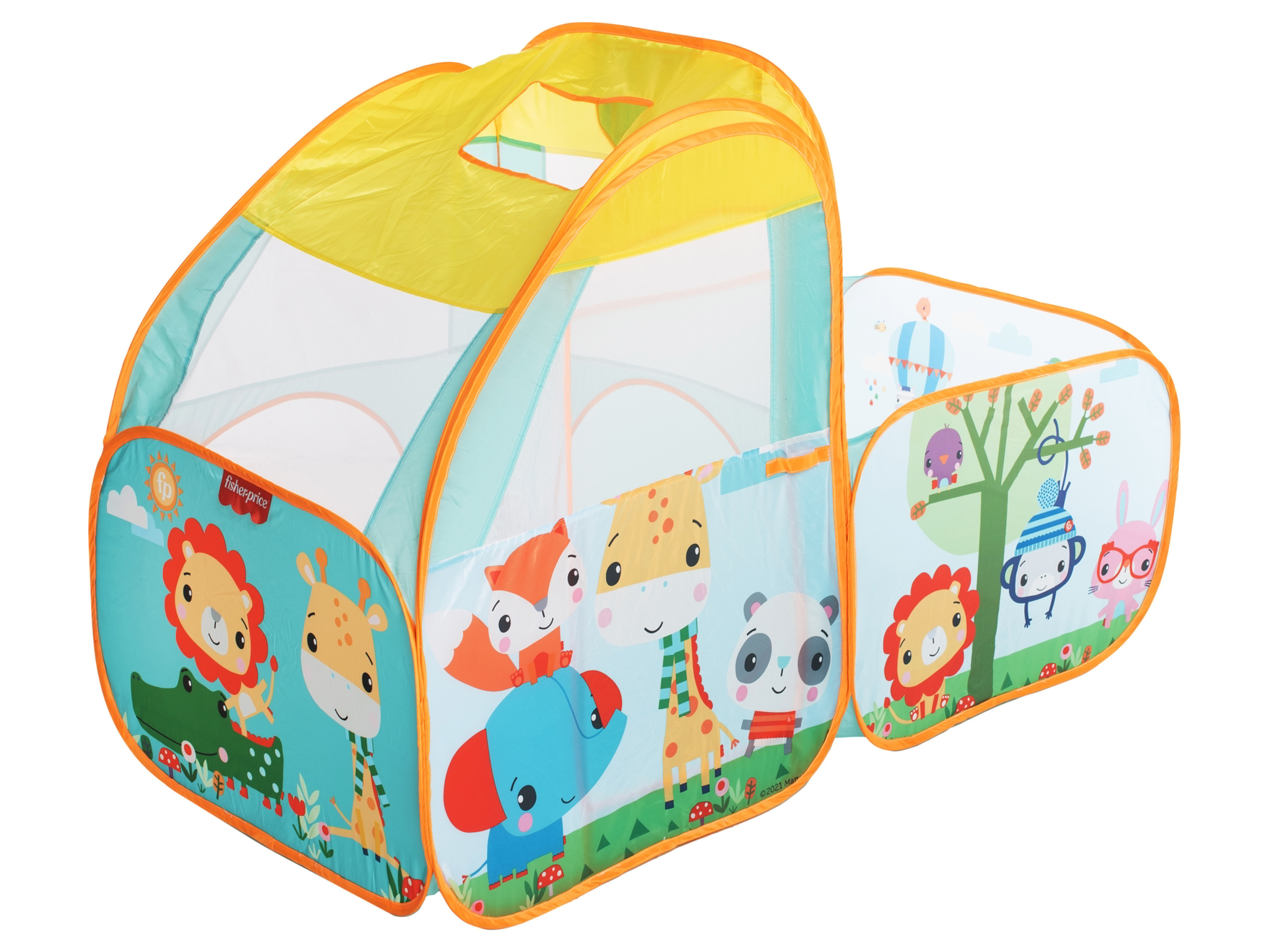 Fisher-Price Basen z 50 kolorowymi piłkami (Domek)