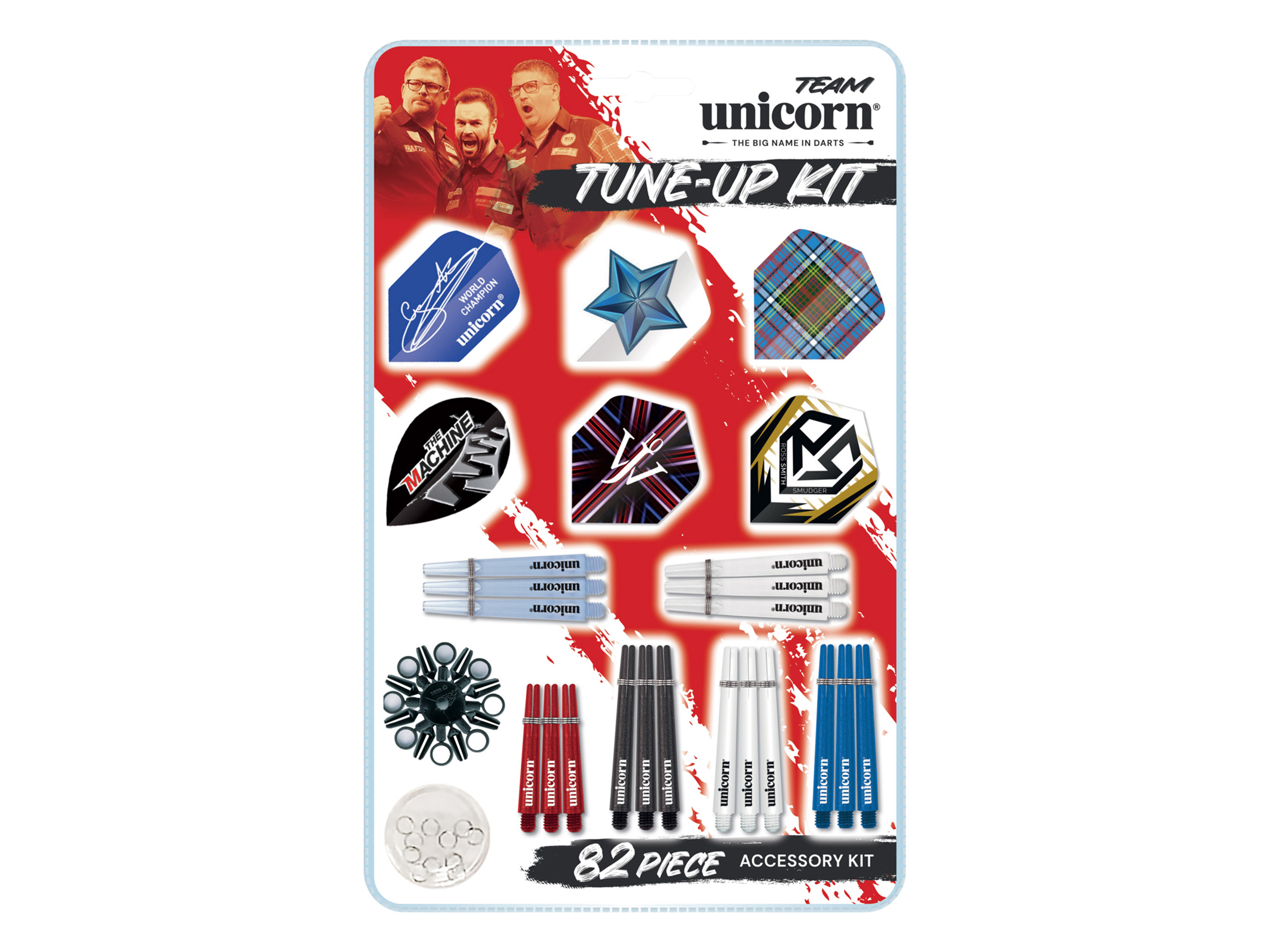 Unicorn Zestaw do darta Tune-Up Kit, 82 elementy