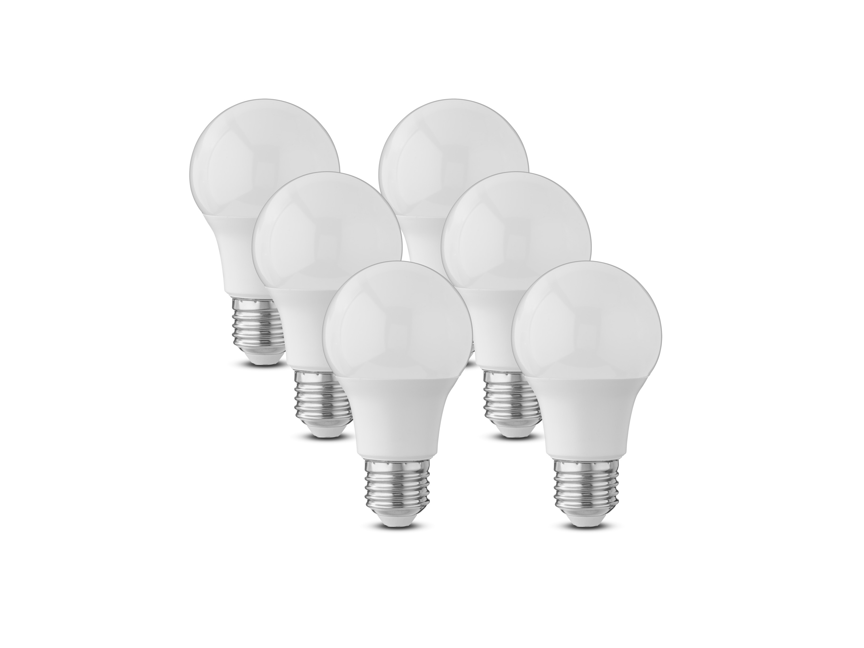 LIVARNO home Żarówki LED, 6 sztuk (Żarówka E27 barwa biała neutralna)