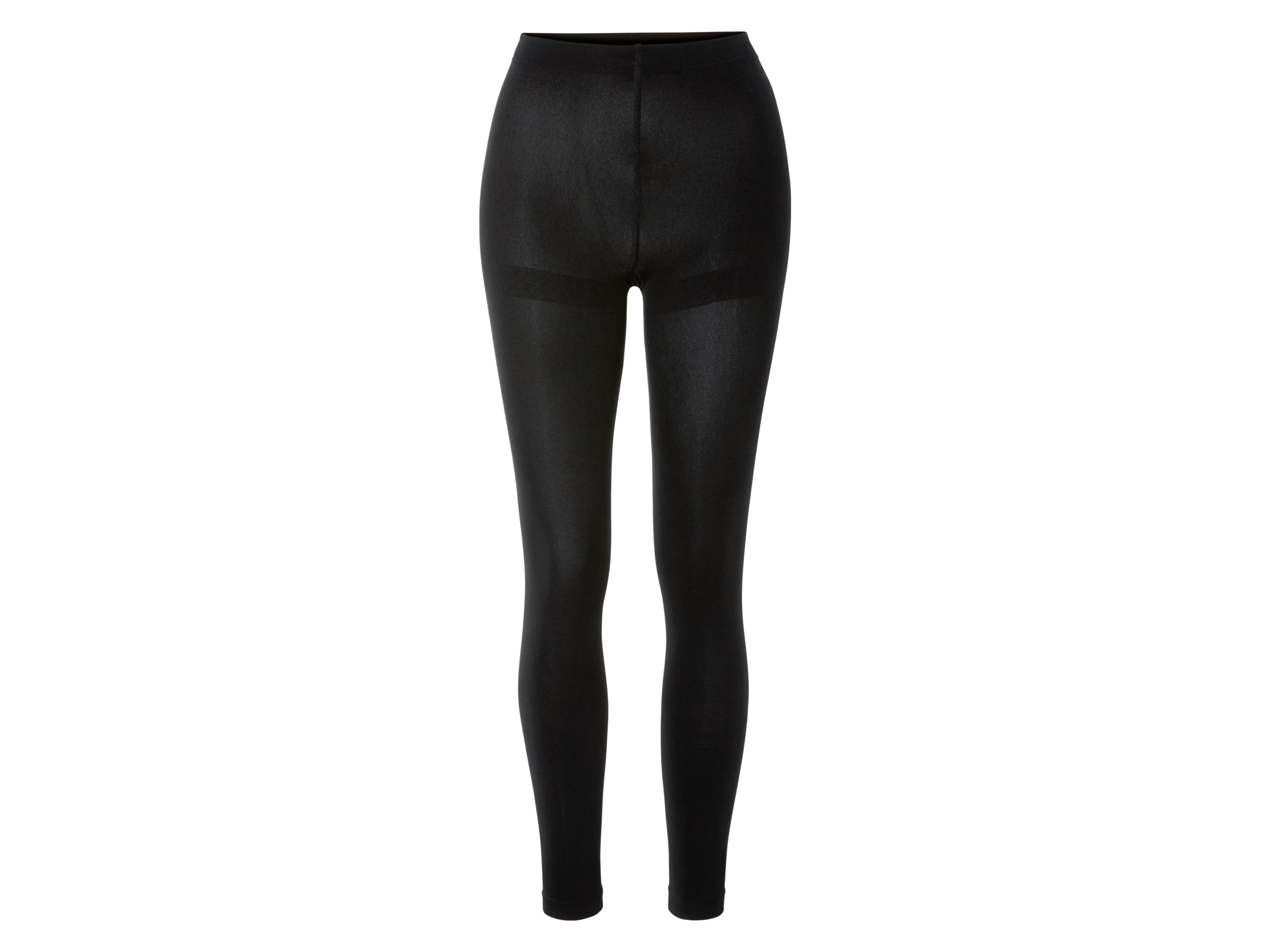 esmara® Rajstopy/legginsy termoaktywne damskie, kryjące (S (36-38), czarne legginsy)