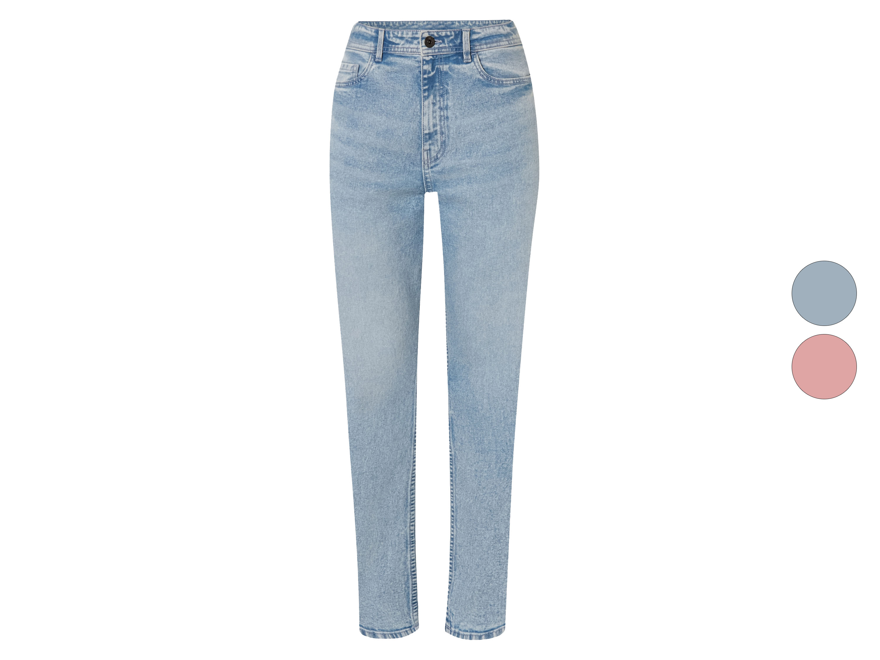 esmara® Damski jeans, prosty krój, wysoki stan