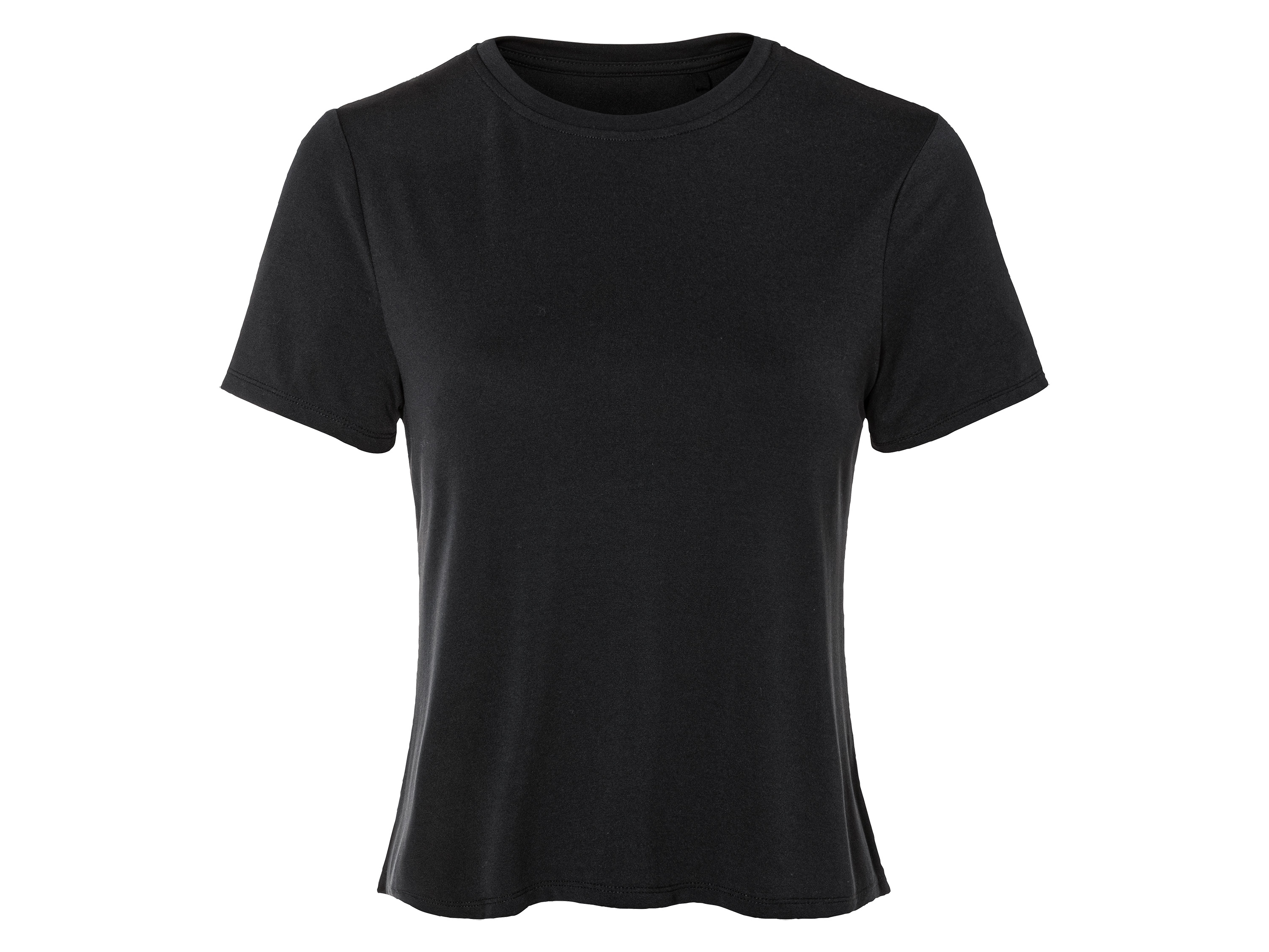 esmara® T-shirt damski (Czarny, XS (32/34))