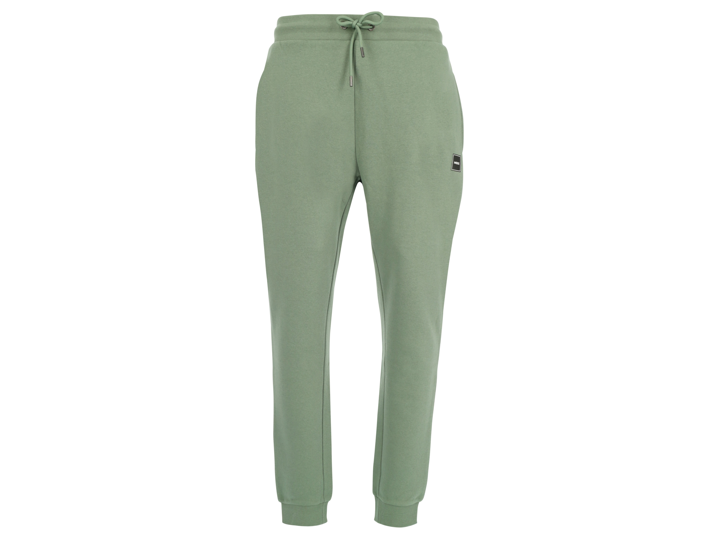 MEXX Spodnie dresowe/joggingowe męskie, regular fit  (L, Zielony)