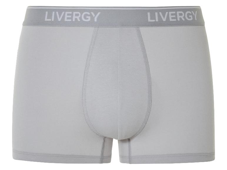 LIVERGY® Bokserki męskie z bawełną, 3 pary