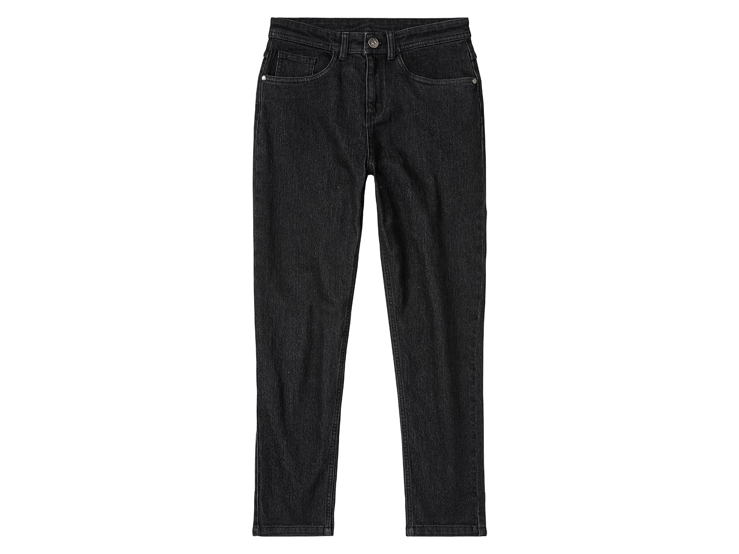 pepperts!® Jeansy dziecięce, Tapered Fit (Czarny, 140)