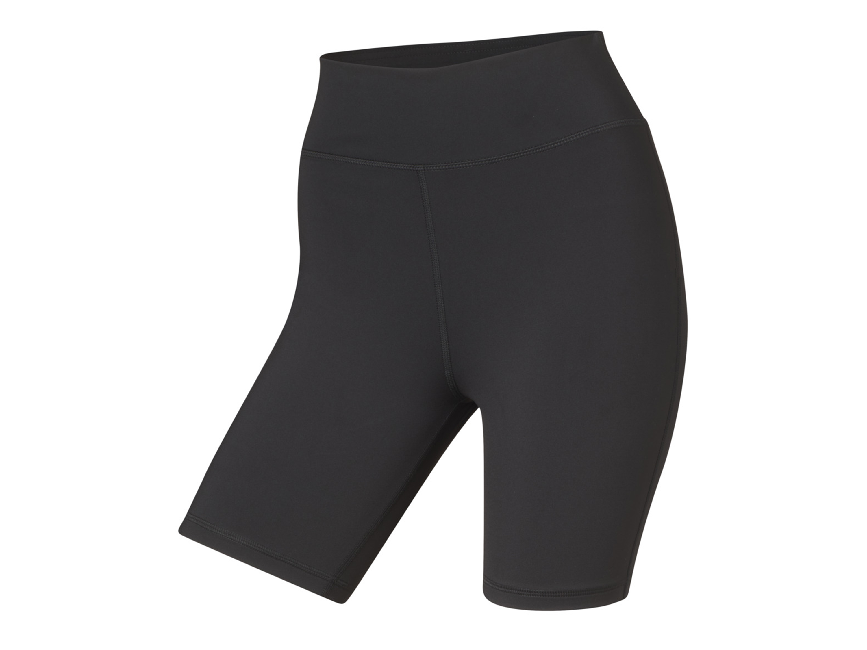 CRIVIT Legginsy kolarki z efektem push-up (L(44/46), Czarny)