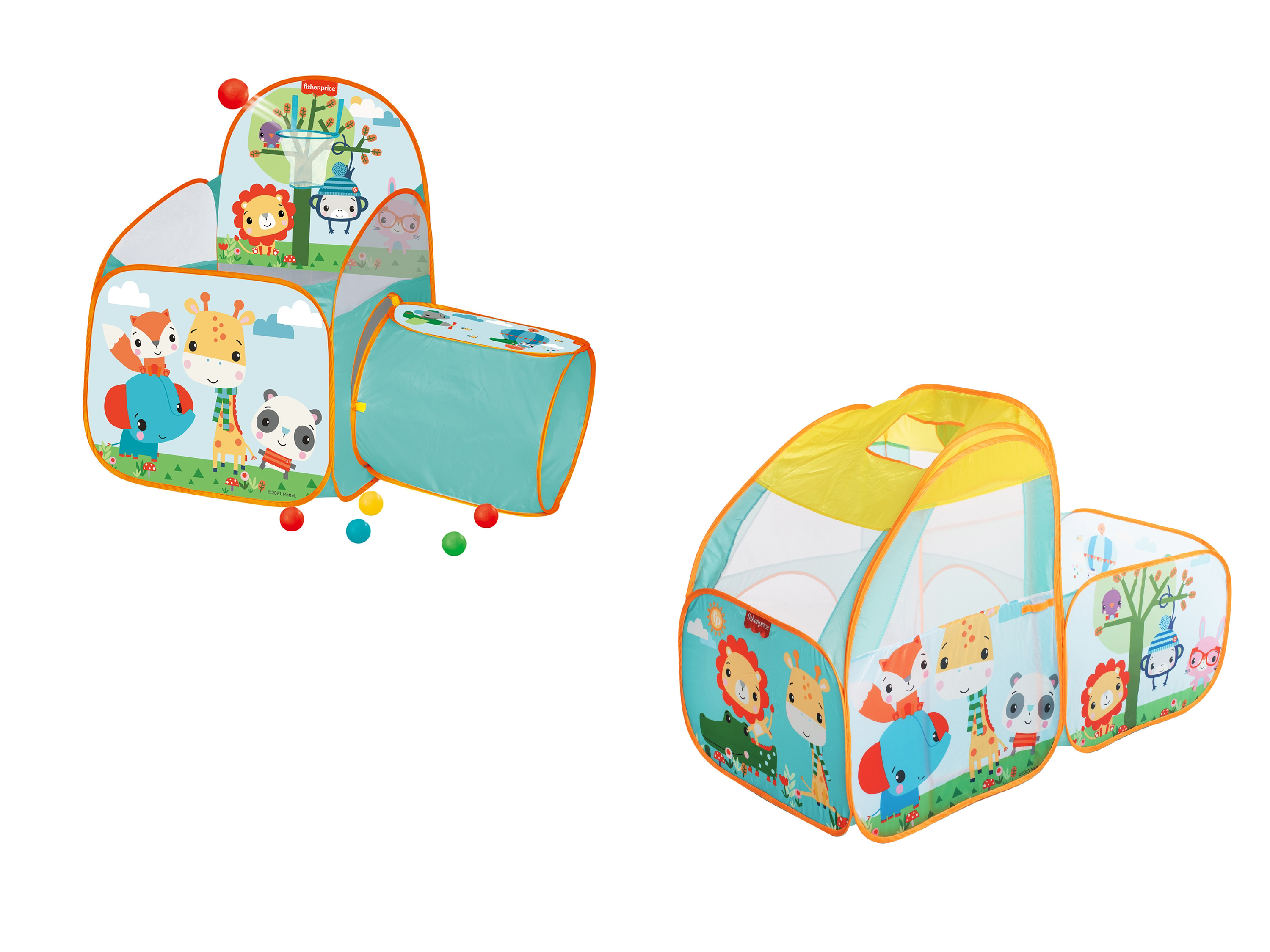 Fisher-Price Basen z 50 kolorowymi piłkami