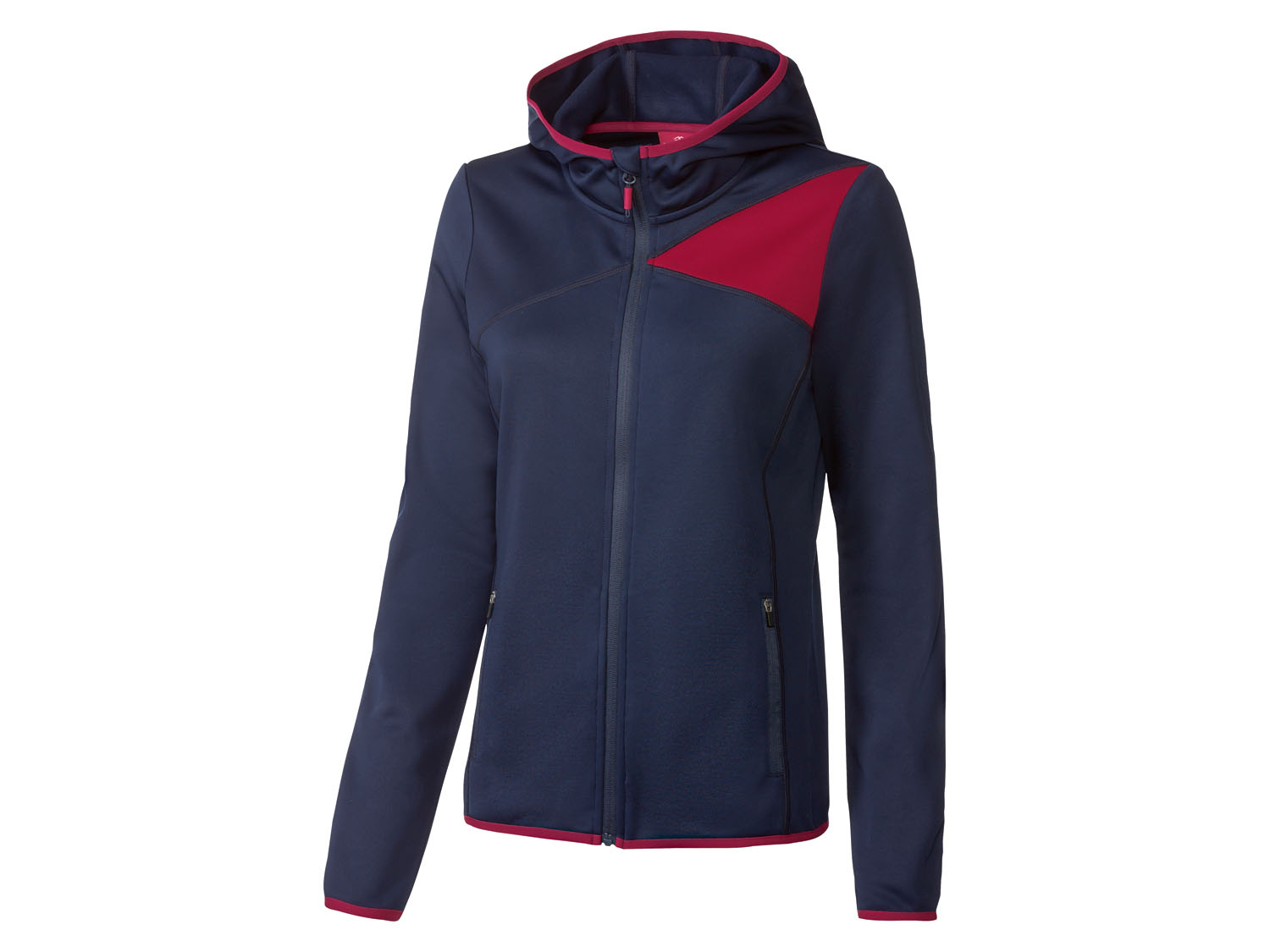 Rocktrail Kurtka damska softshell z kapturem (Granatowy, S (36-38))