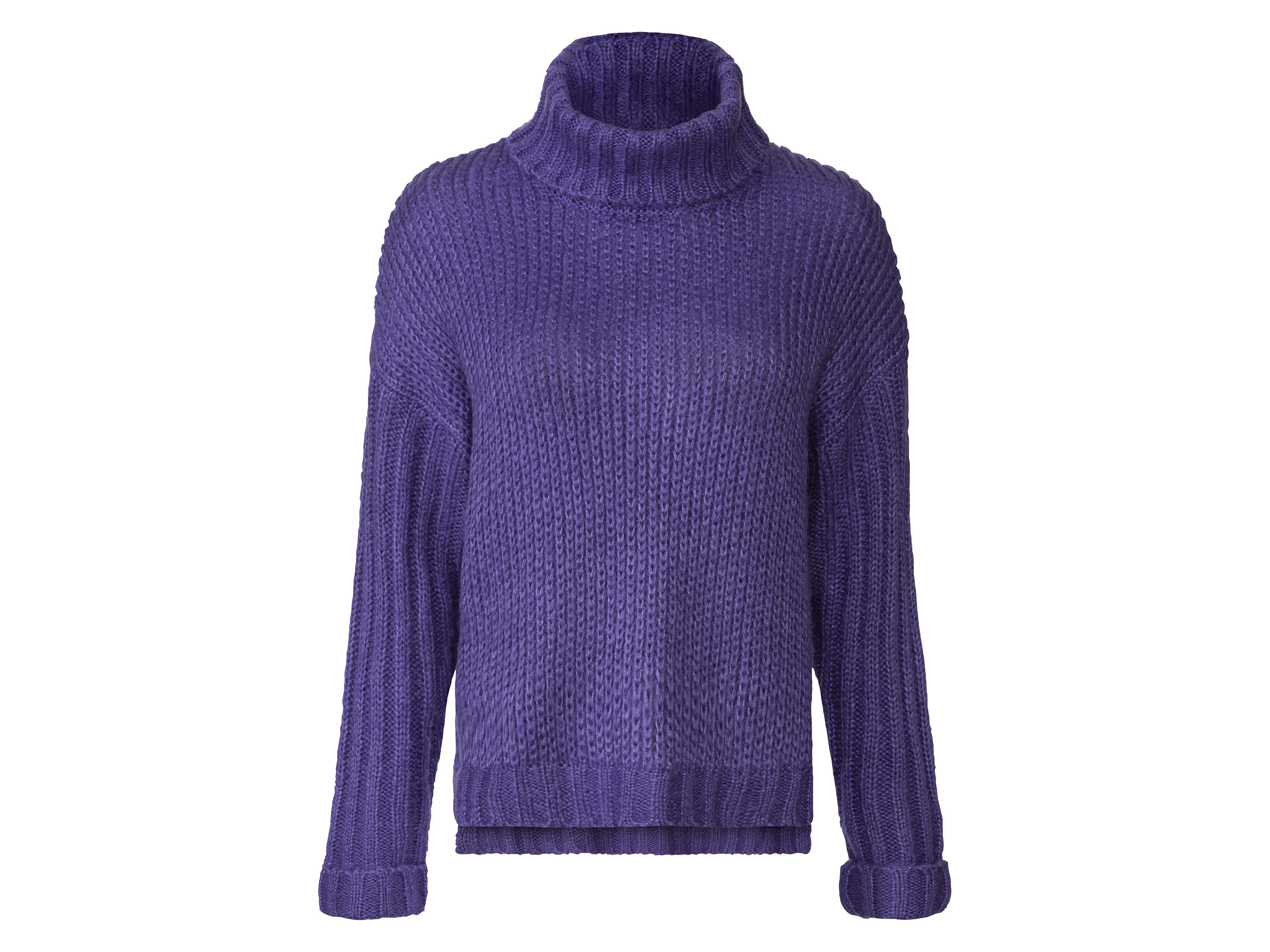 esmara® Sweter damski z golfem (Fioletowy, M (40/42))