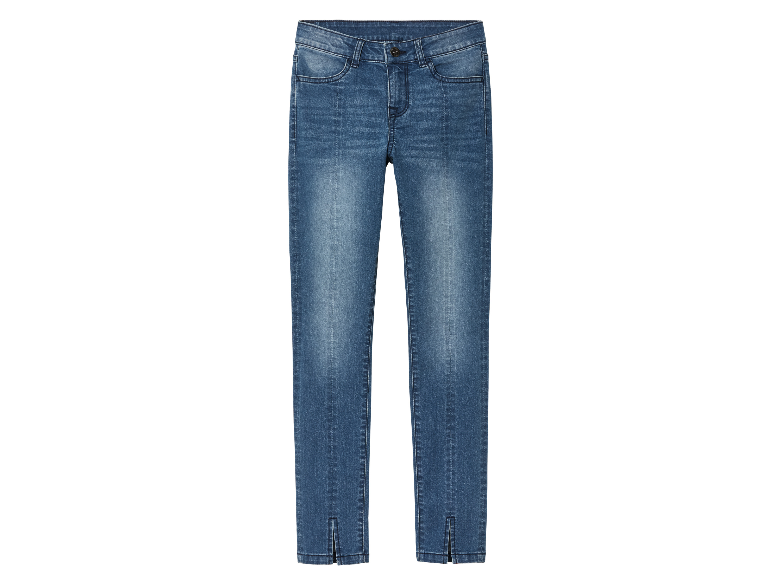 pepperts!® Jeansy dziewczęce, skinny fit (Niebieski, 164)