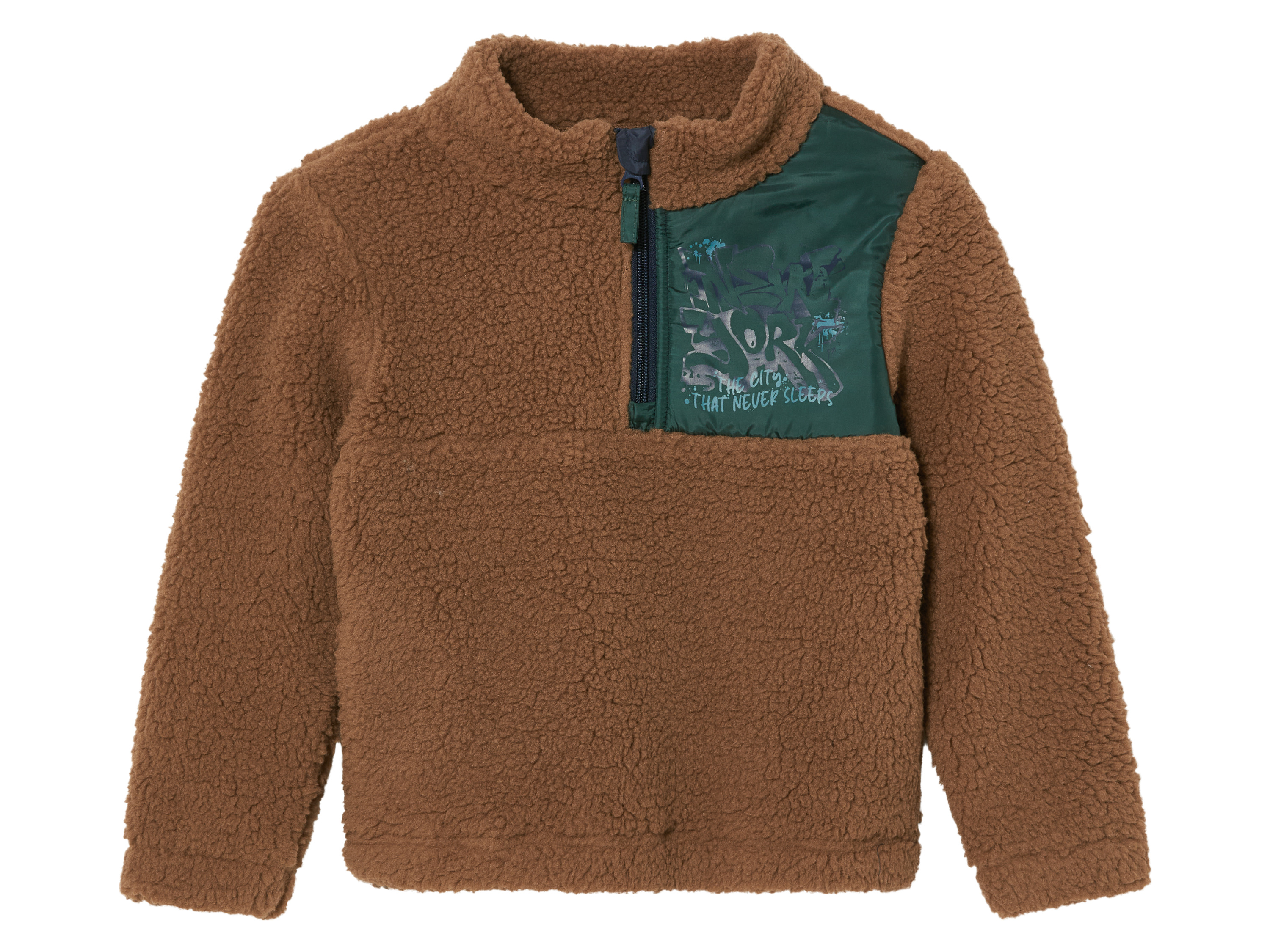 lupilu® Sweter polarowy chłopięcy (98 - 104, Brązowy)