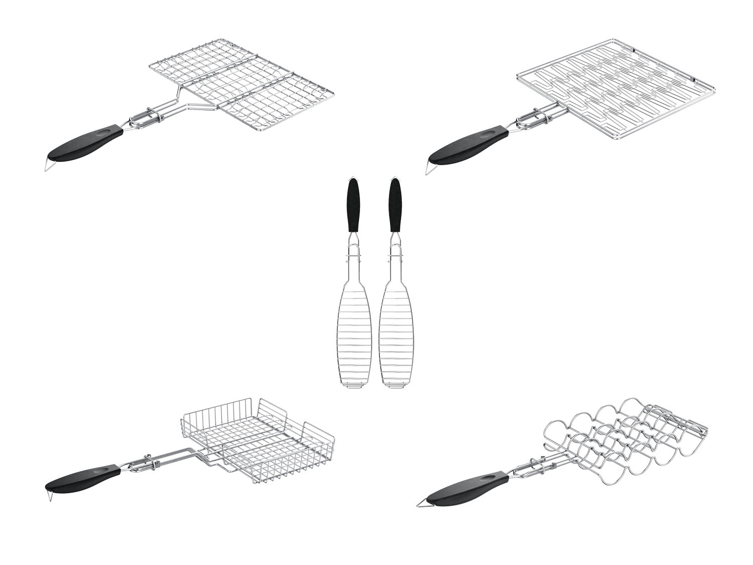 GRILLMEISTER Ruszt do grilla ze stali szlachetnej