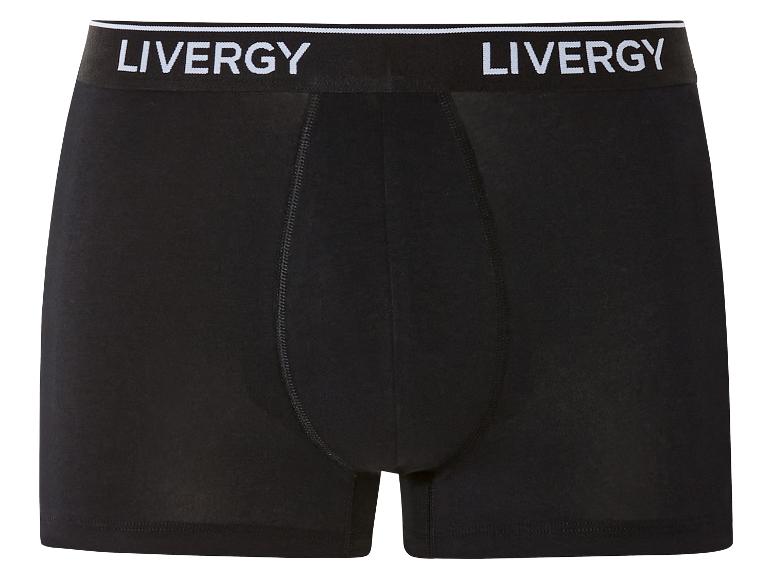 LIVERGY® Bokserki męskie z bawełną, 3 pary