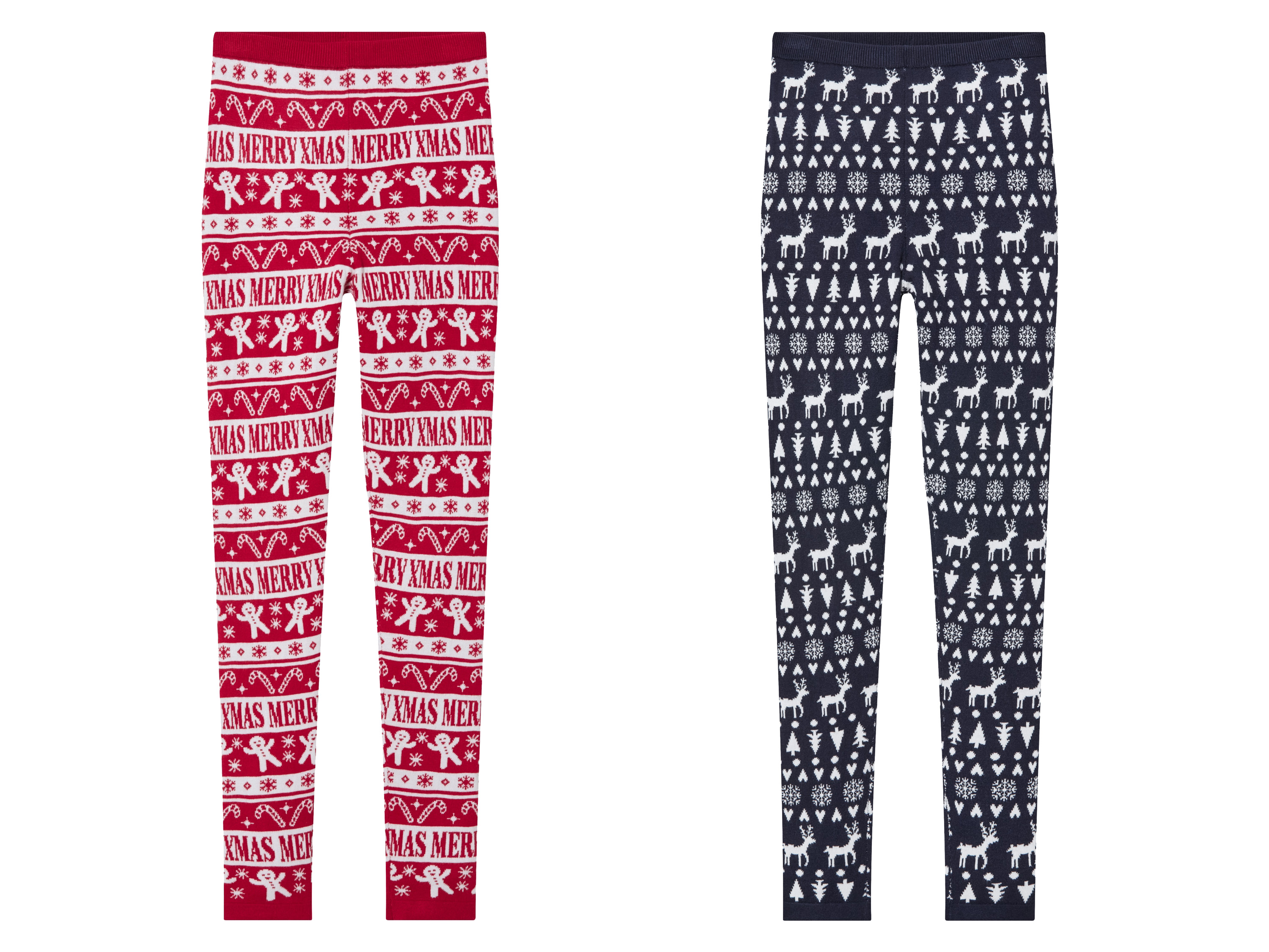 pepperts!® Legginsy świąteczne dziewczęce z dzianiny